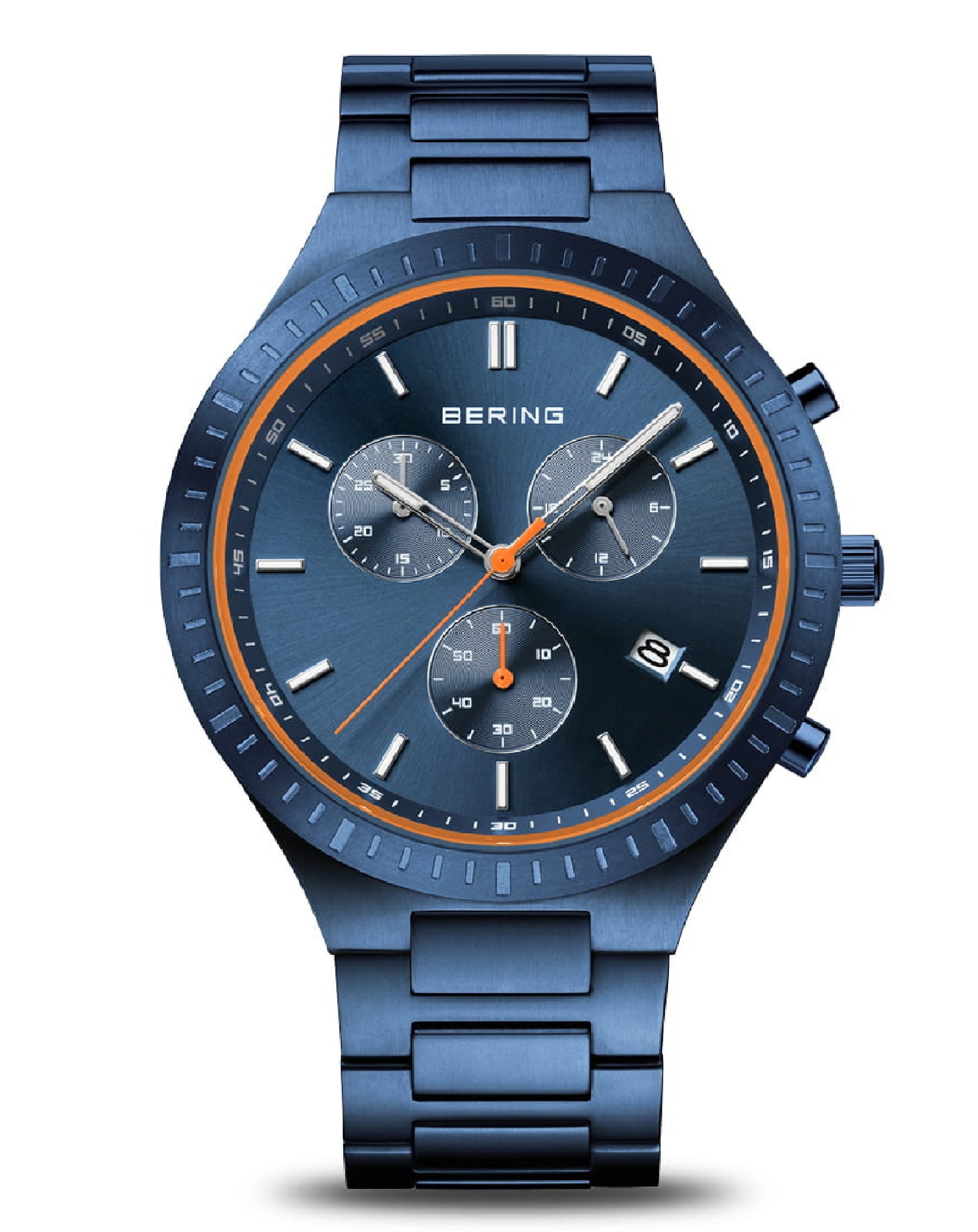 Bering 11743-797 Bering Blue Titanium Bracelet/Case Watch