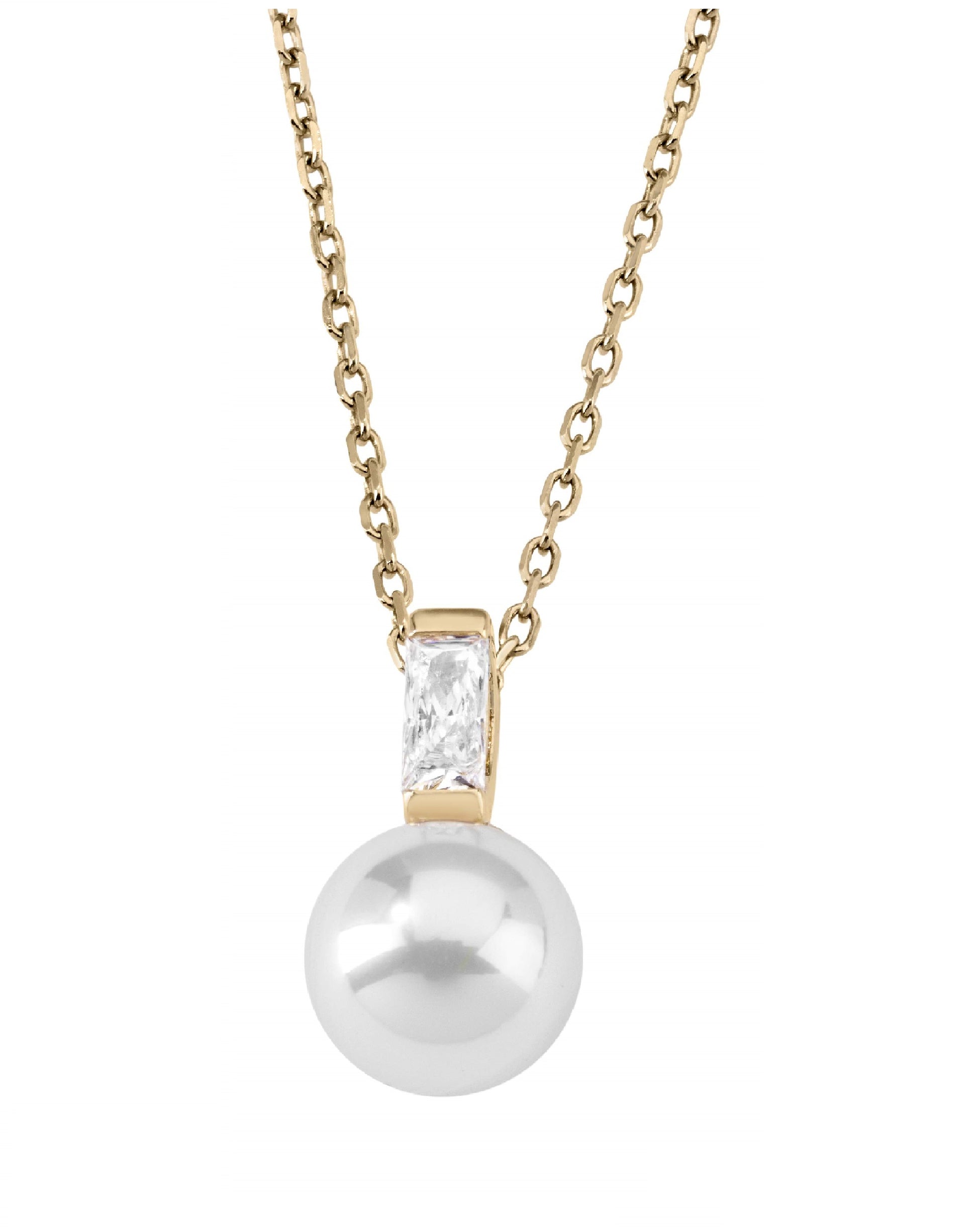 Majorica Selene White Pearl Necklace Necklaces
