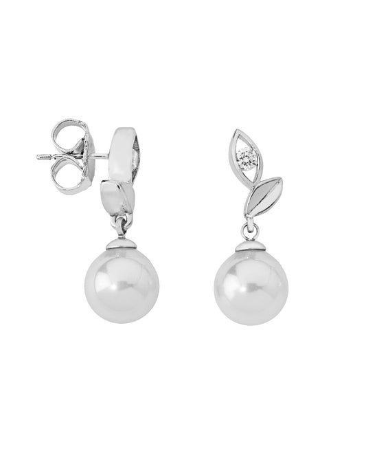 Majorica 12850.01.2.E00.000.1 White Pearl Earring Heka Earrings