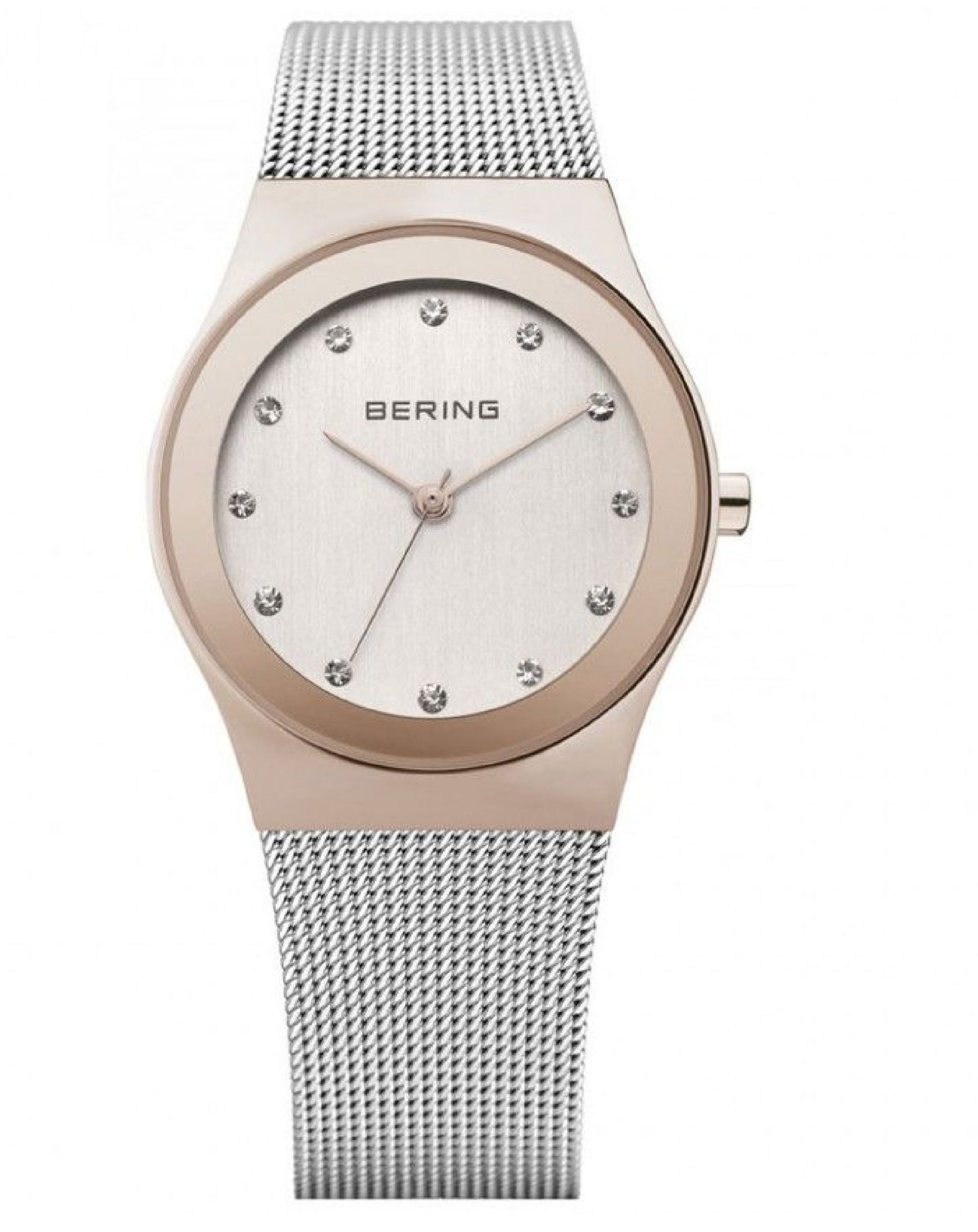Bering 12927-064 Bering Classic Silver With Rose Gold Tone 24.00MM Watch