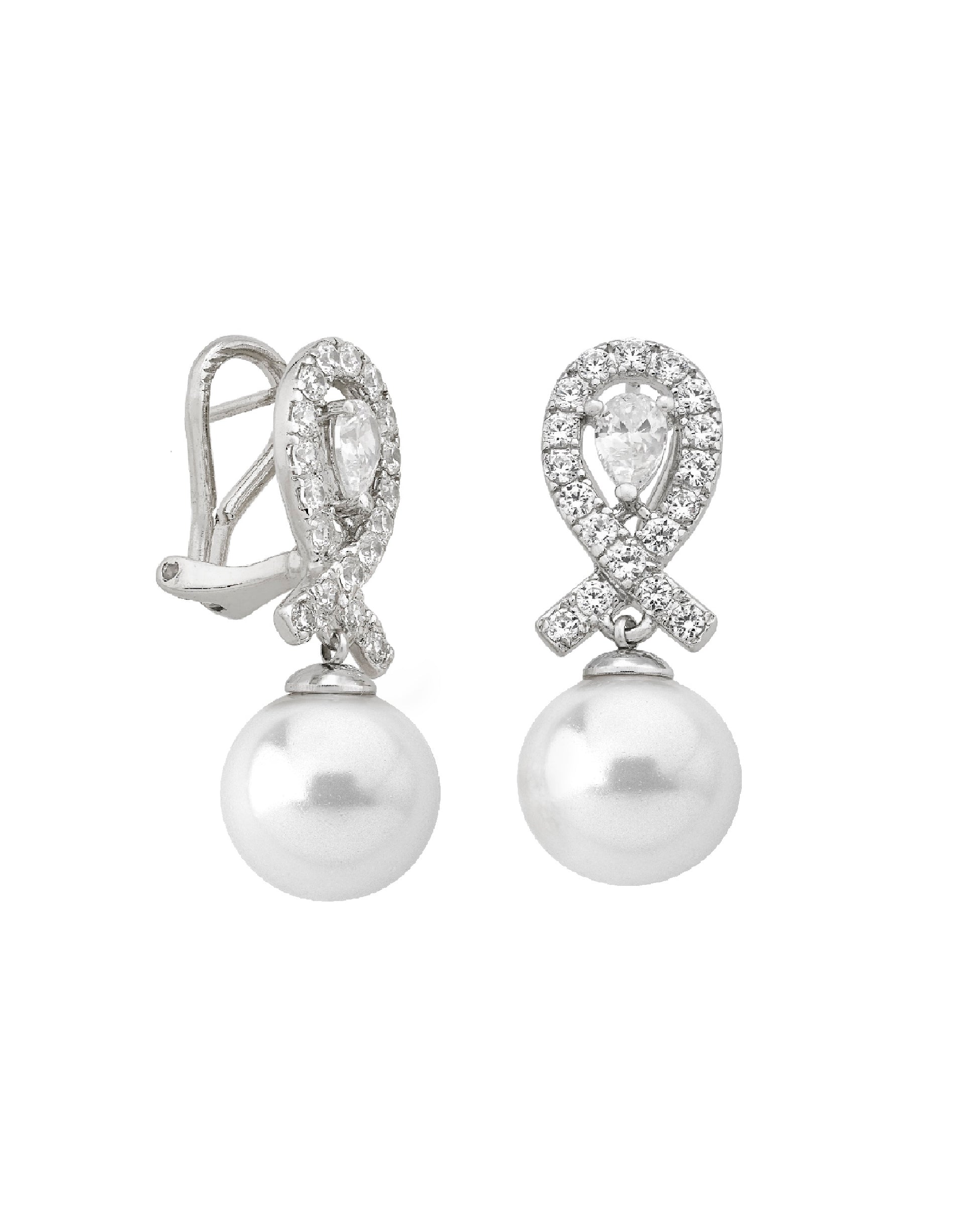 Majorica White Pearl Earring Exquisite Earrings