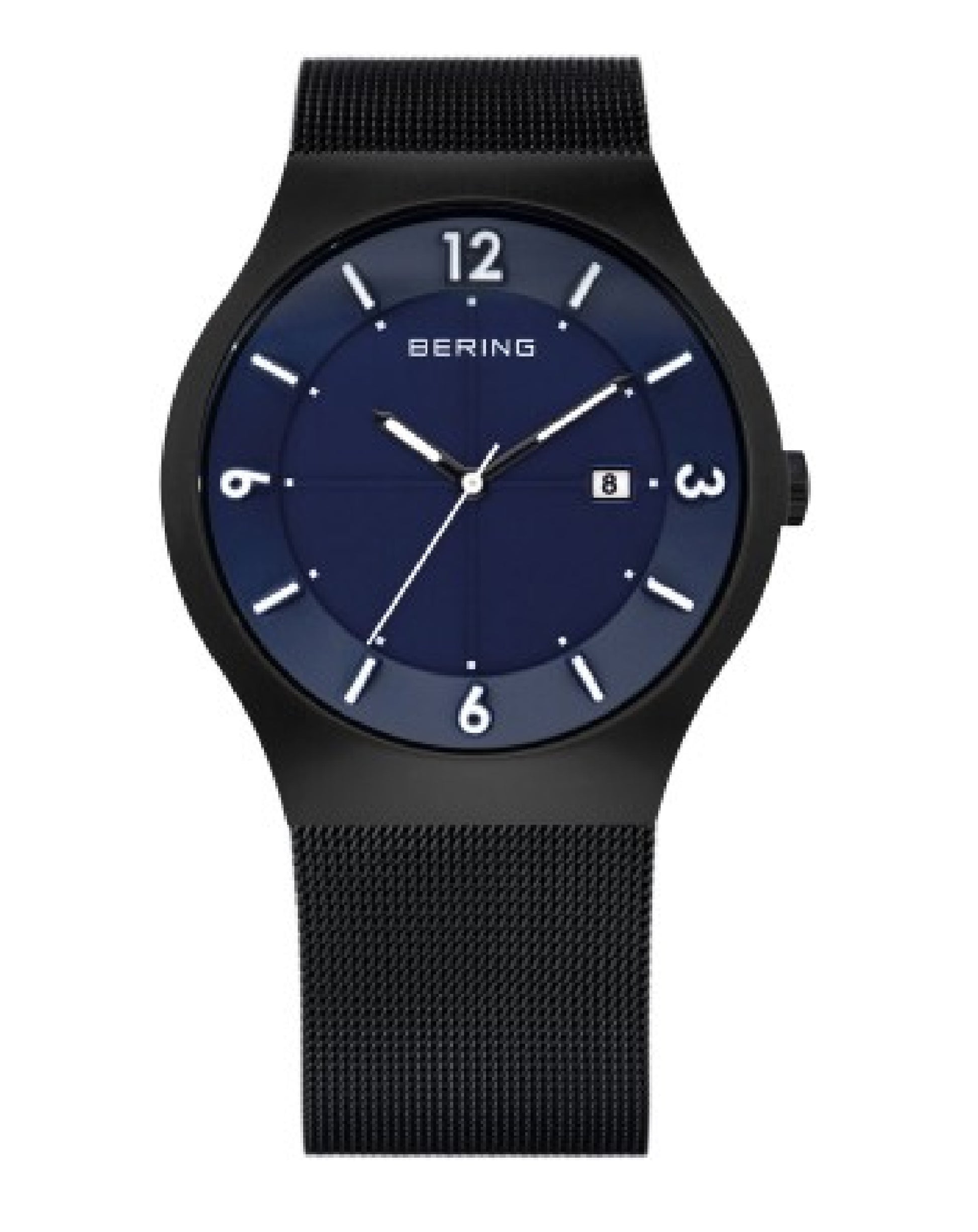 Bering 14440-227 Bering Brushed Black Solar Watch