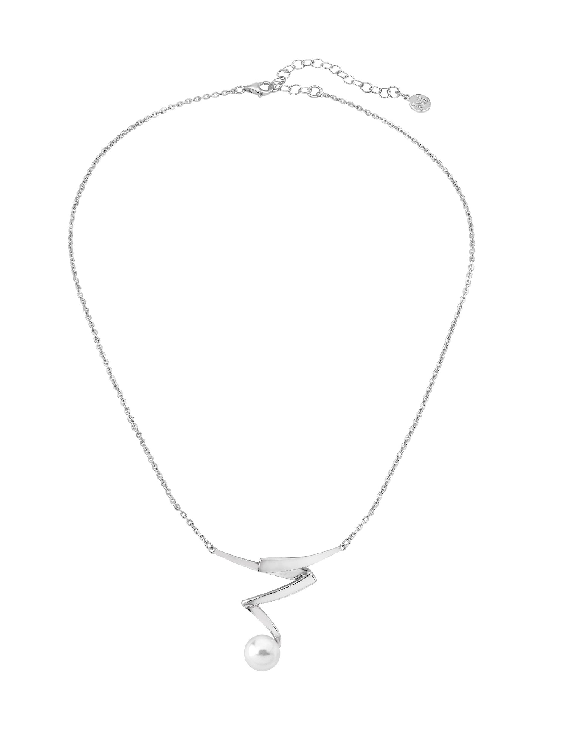 Majorica 16146.01.2.000.010.1 Majorica Necklace White Pearl Chassé Necklaces