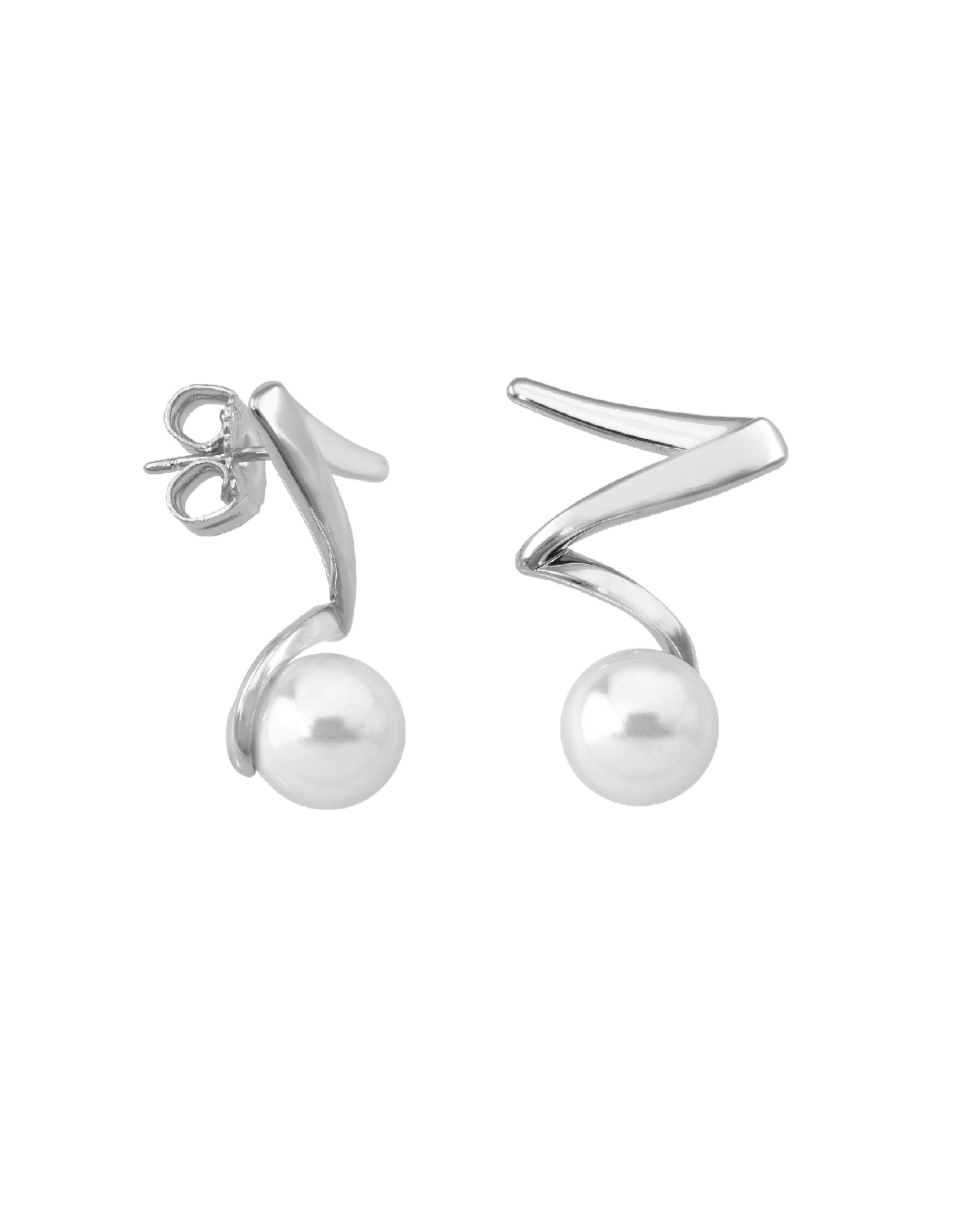 Majorica Chassé White Pearl Earring Earrings