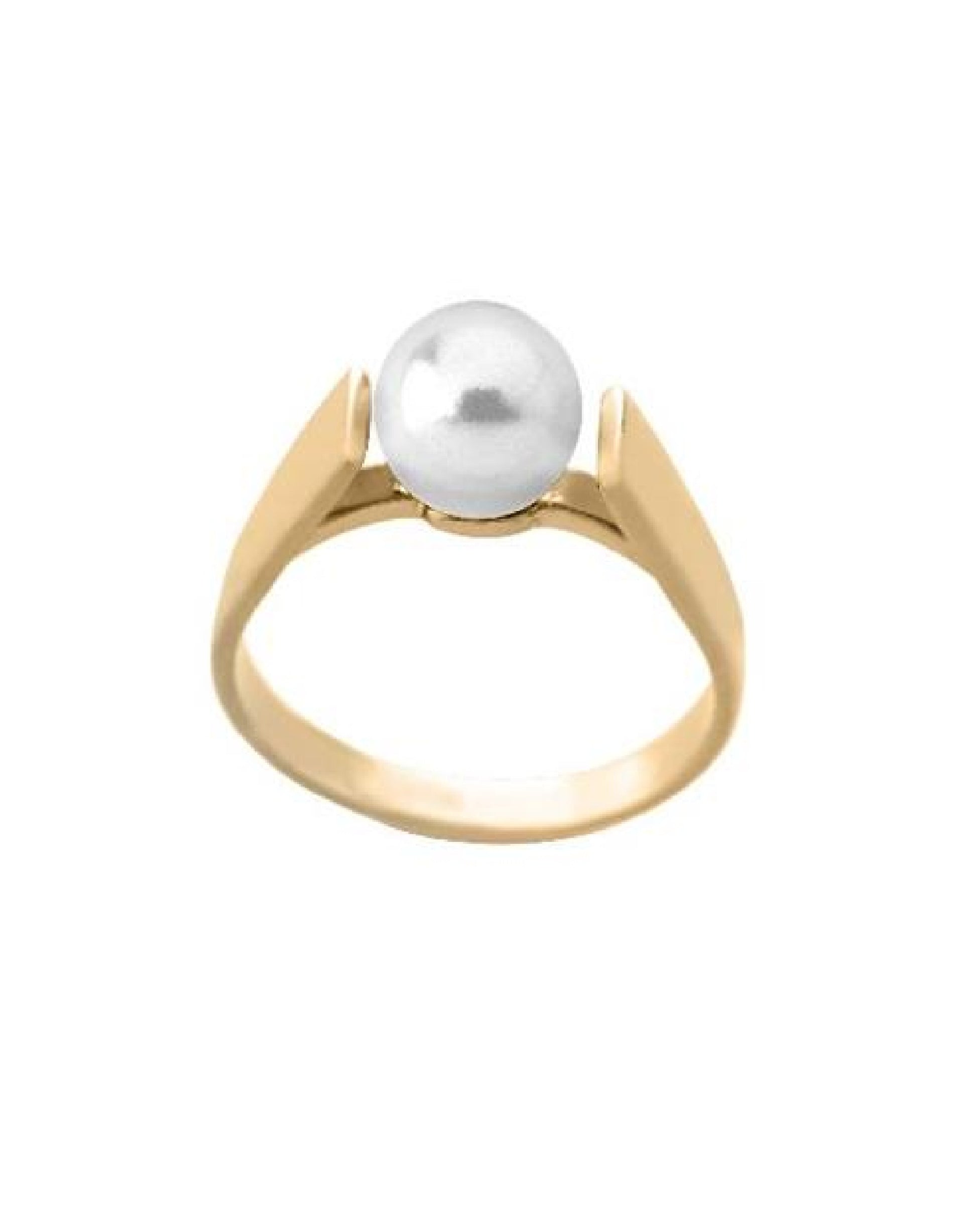 Majorica White Pearl Ring Auva Rings