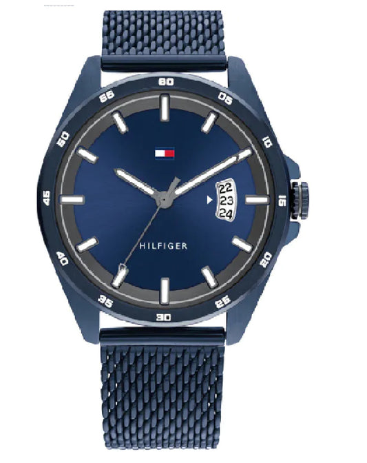 Tommy Hilfiger 1791911 Tommy Hilfiger Analogue Blue Dial Carter 42mm Watch