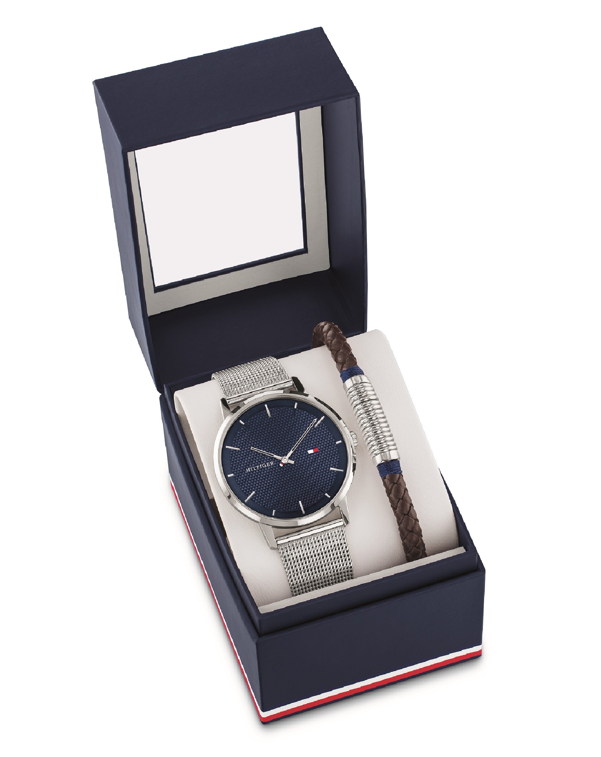 Tommy hilfiger watch hot sale and bracelet set