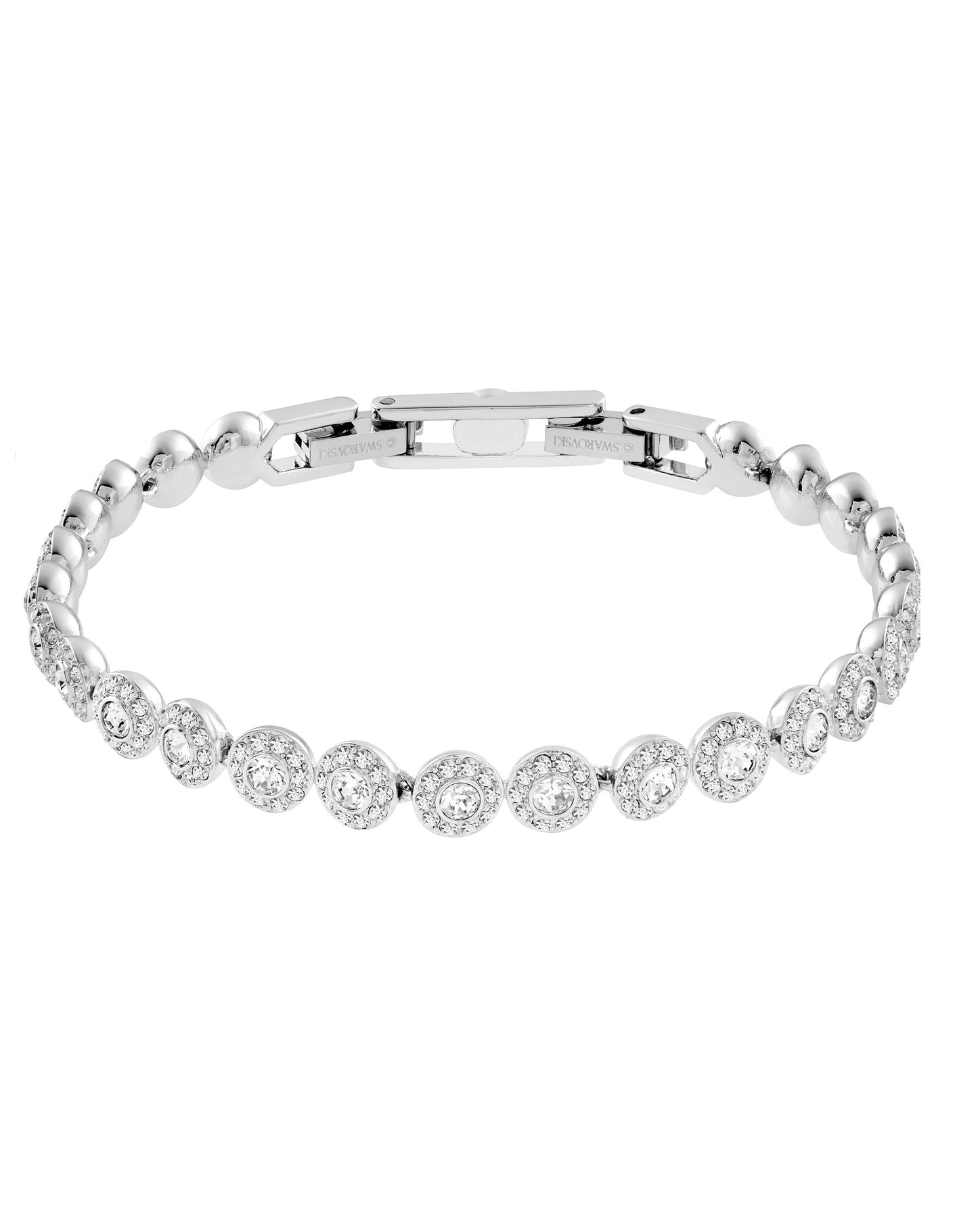 Swarovski ANGELIC Swarovski White Rhodium Plated Bracelet Bracelets