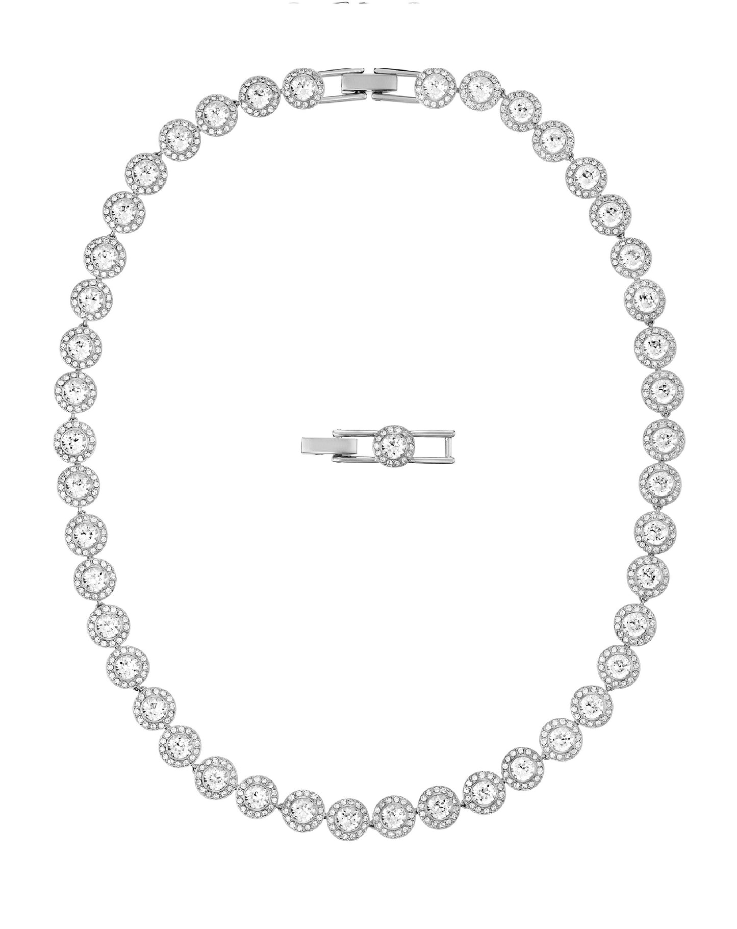 Swarovski Swarovski ANGELIC White Rhodium Plated Necklace Necklaces