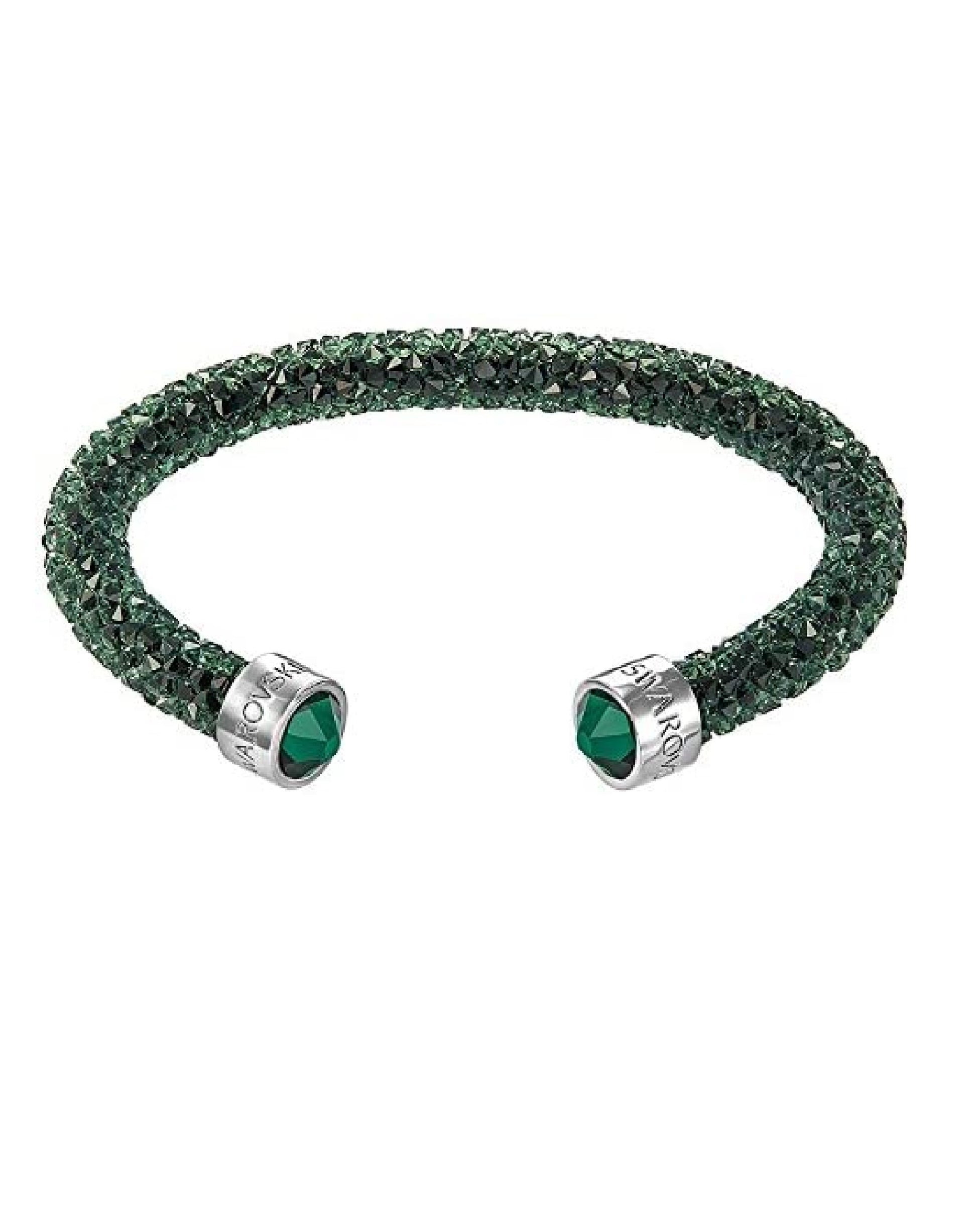 Swarovski Crystal DUST Green Small Size Bracelet