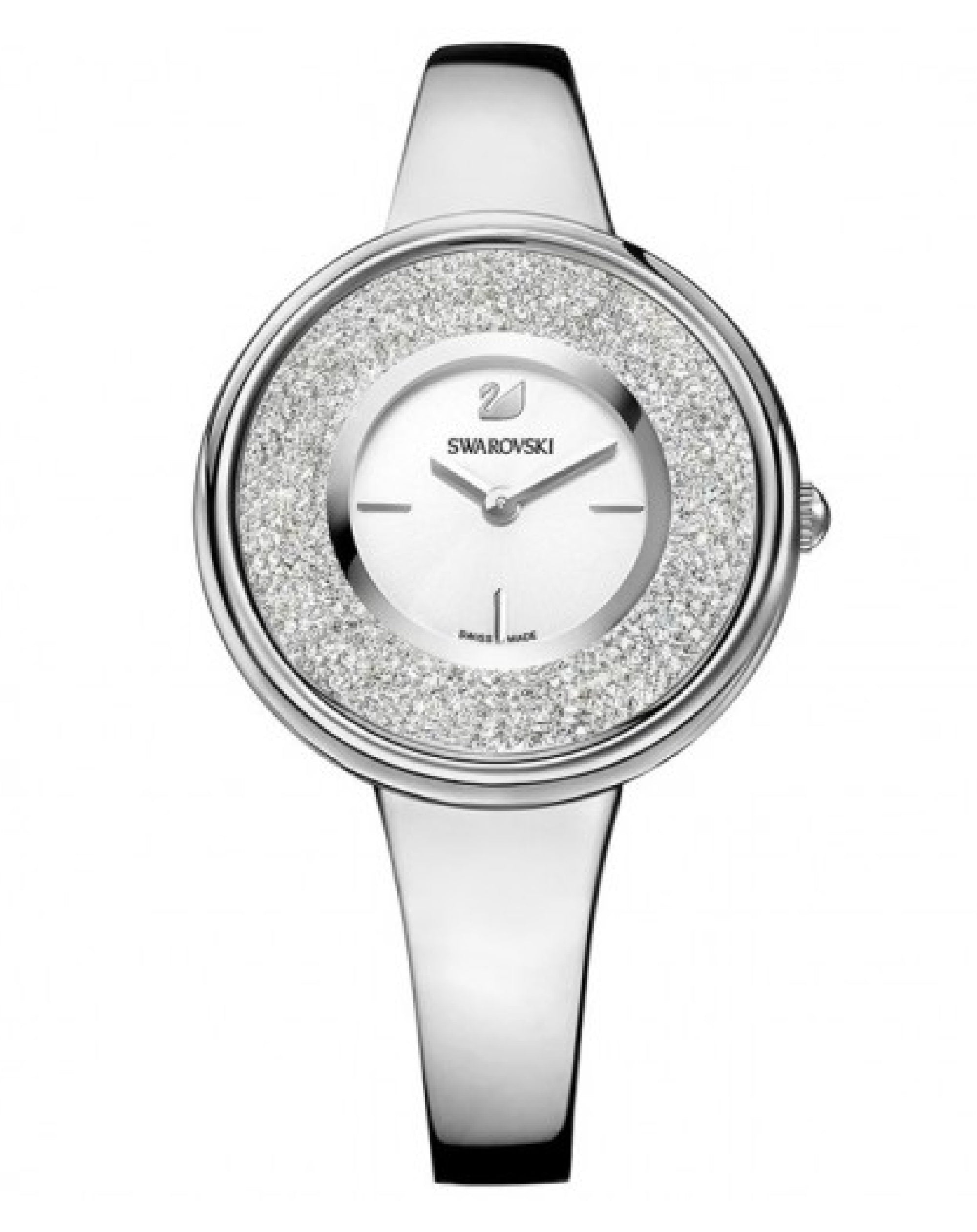 Swarovski outlet silver watch