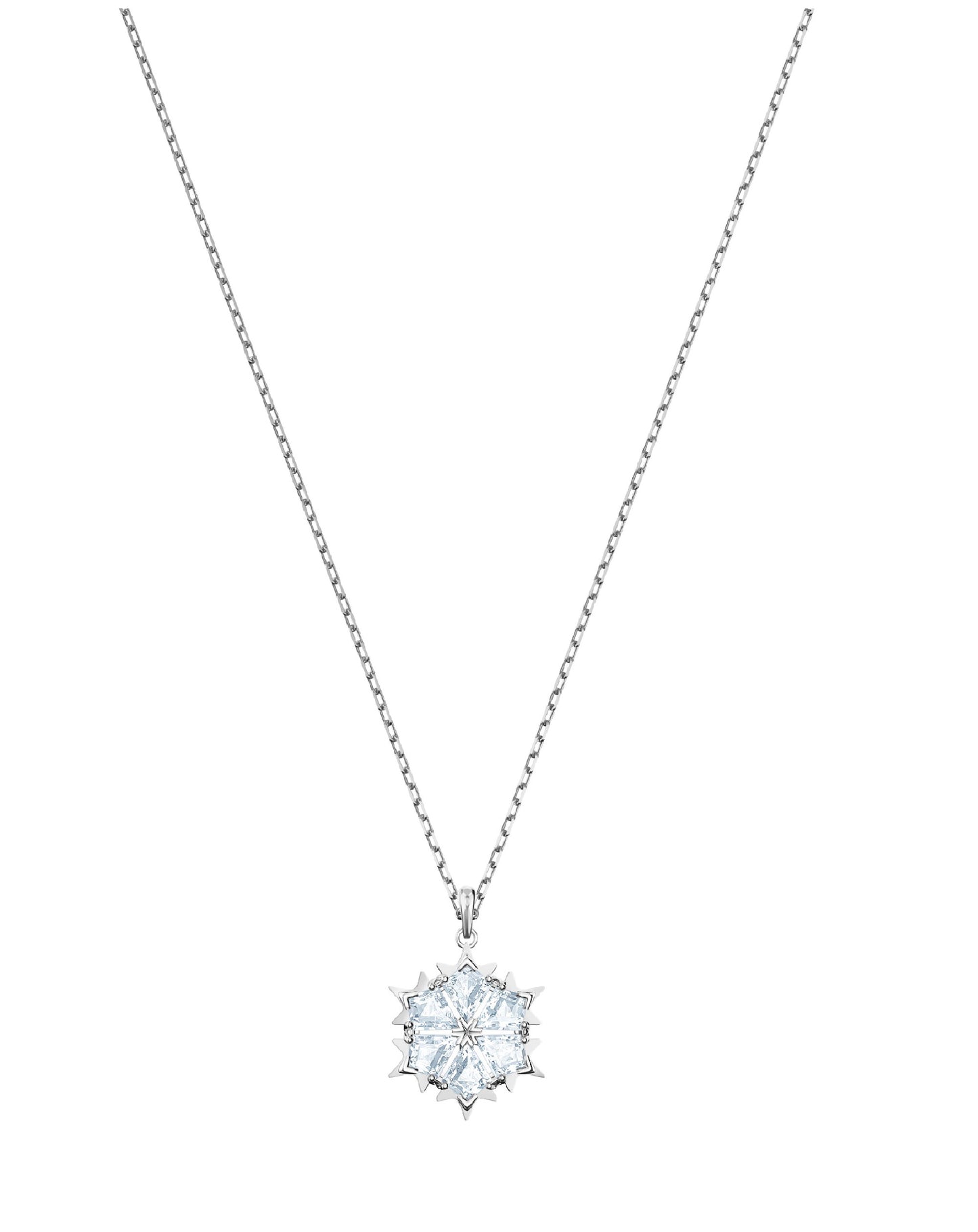 Swarovski Swarovski White Tone MAGIC Rhodium Plated Necklace Necklaces