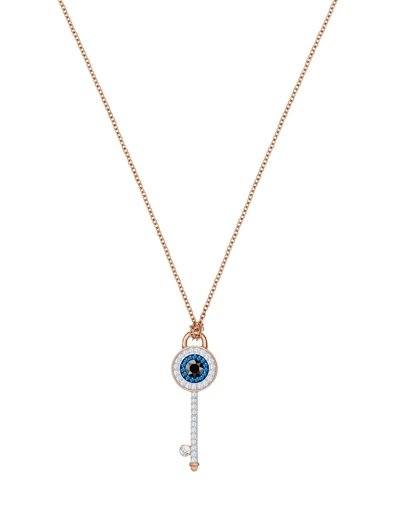Swarovski Swarovski SPIRIT Rose Gold Tone Evil Eye Necklace Necklaces