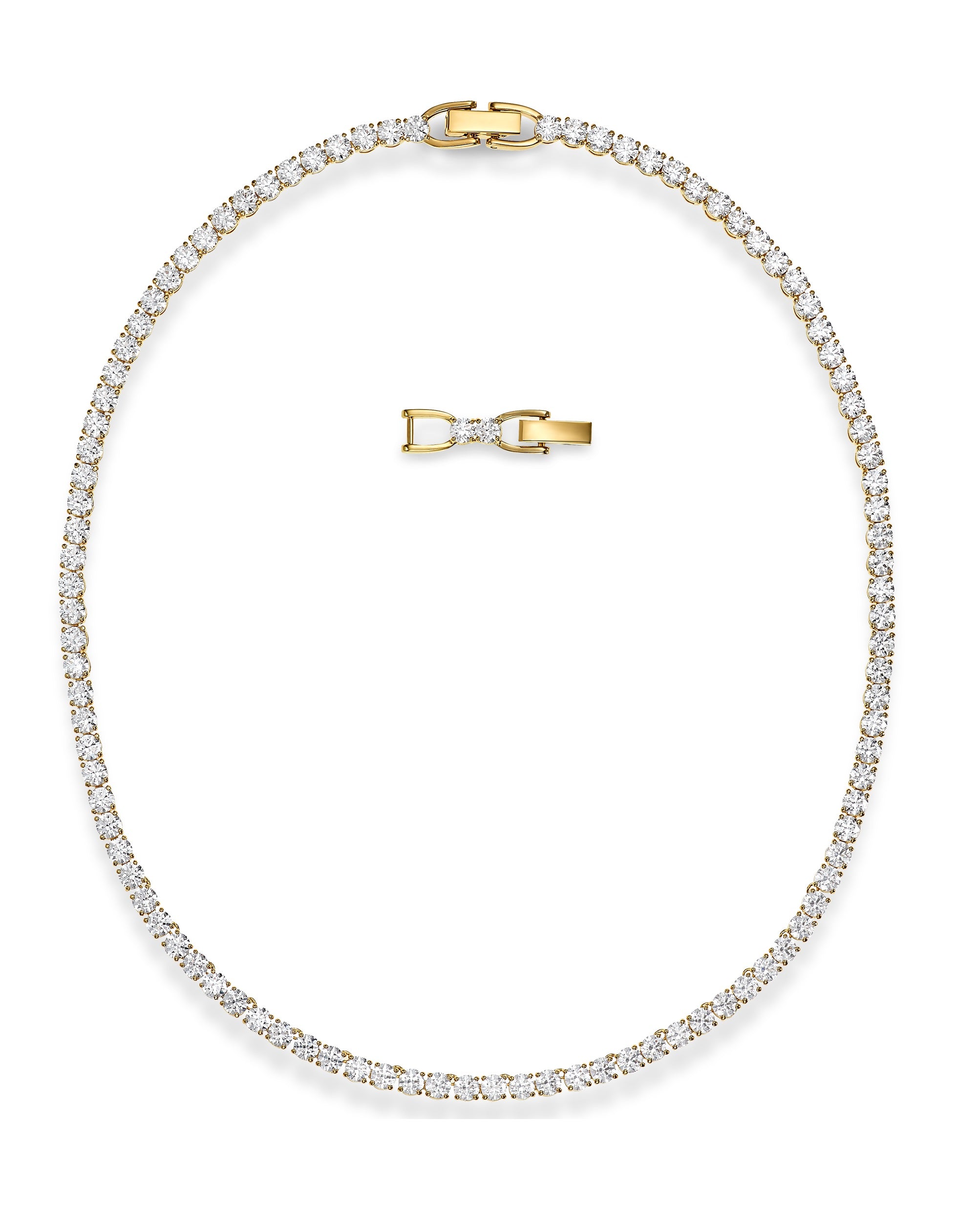 Swarovski tennis discount necklace