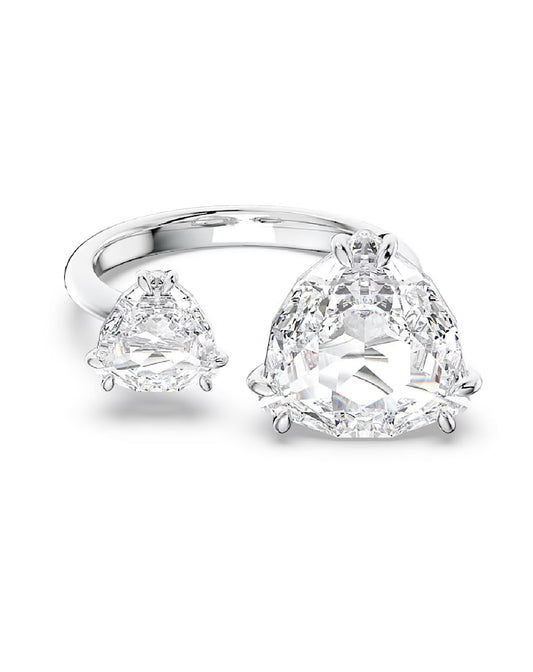 Swarovski Swarovski White Tone Millenia TRILLIANT Cut Ring Size 55 Rings