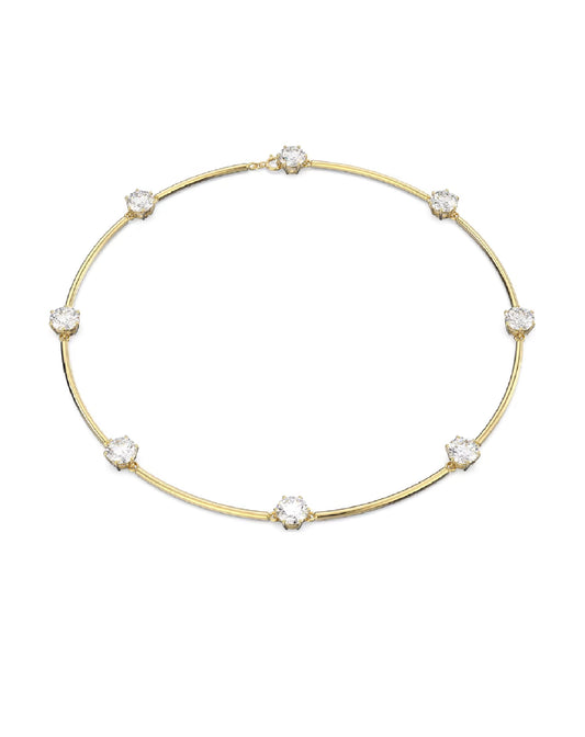 Swarovski 5622720 Swarovski CONSTELLA Yellow Tone/White Necklace Necklaces