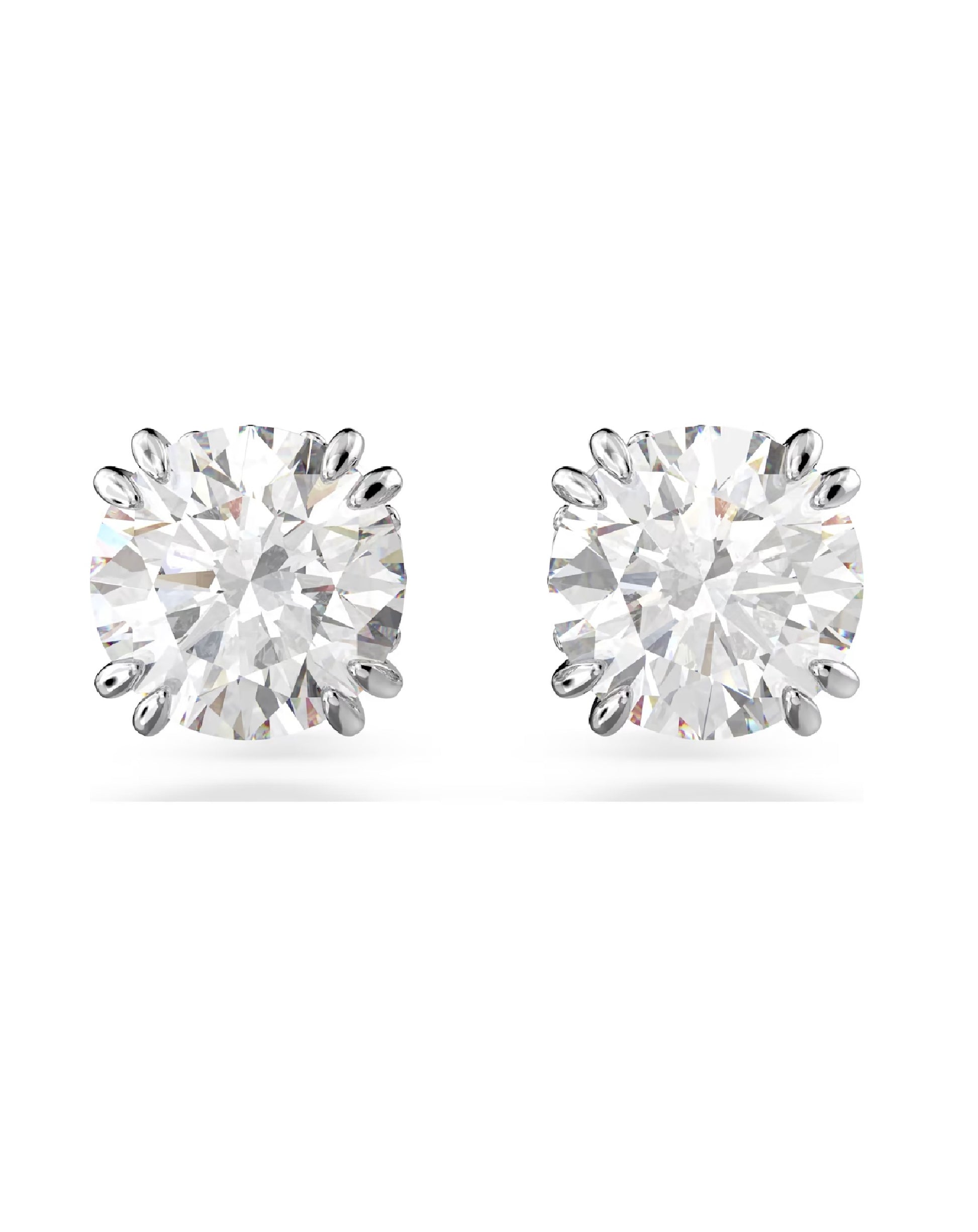 Swarovski 5636712 Swarovski Constella STUD Earring, Rhodium Plated Silver Tone Earrings