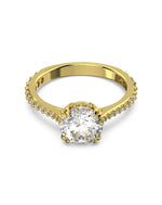 Swarovski 5642621 Swarovski CONSTELLA, Yellow Gold Plated, Ring Size 58 Rings