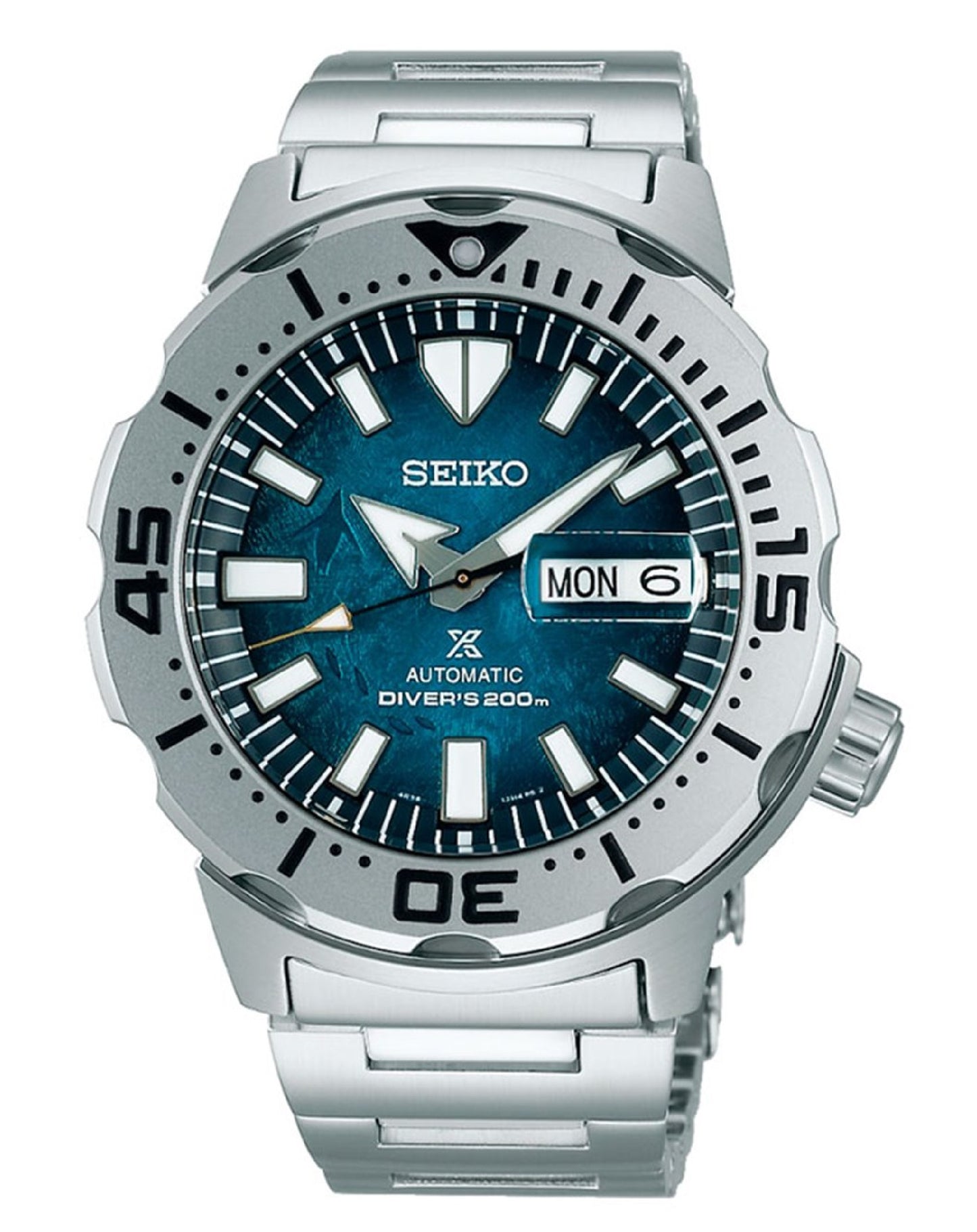 Seiko SRPH75K1 Seiko Prospex Save The Ocean Antartica Turquoise Blue Dial Watch