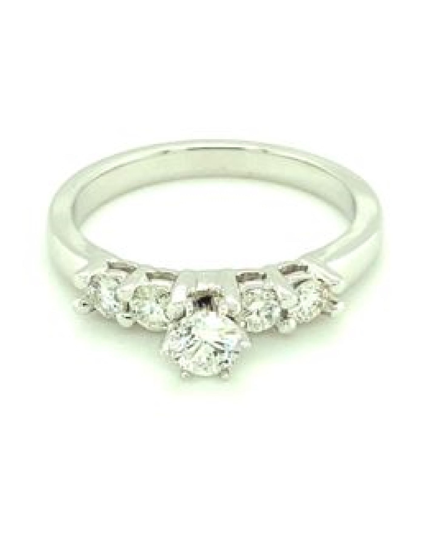 Diamonds 14Kt 5 Solitaires Diamond Ring Rings