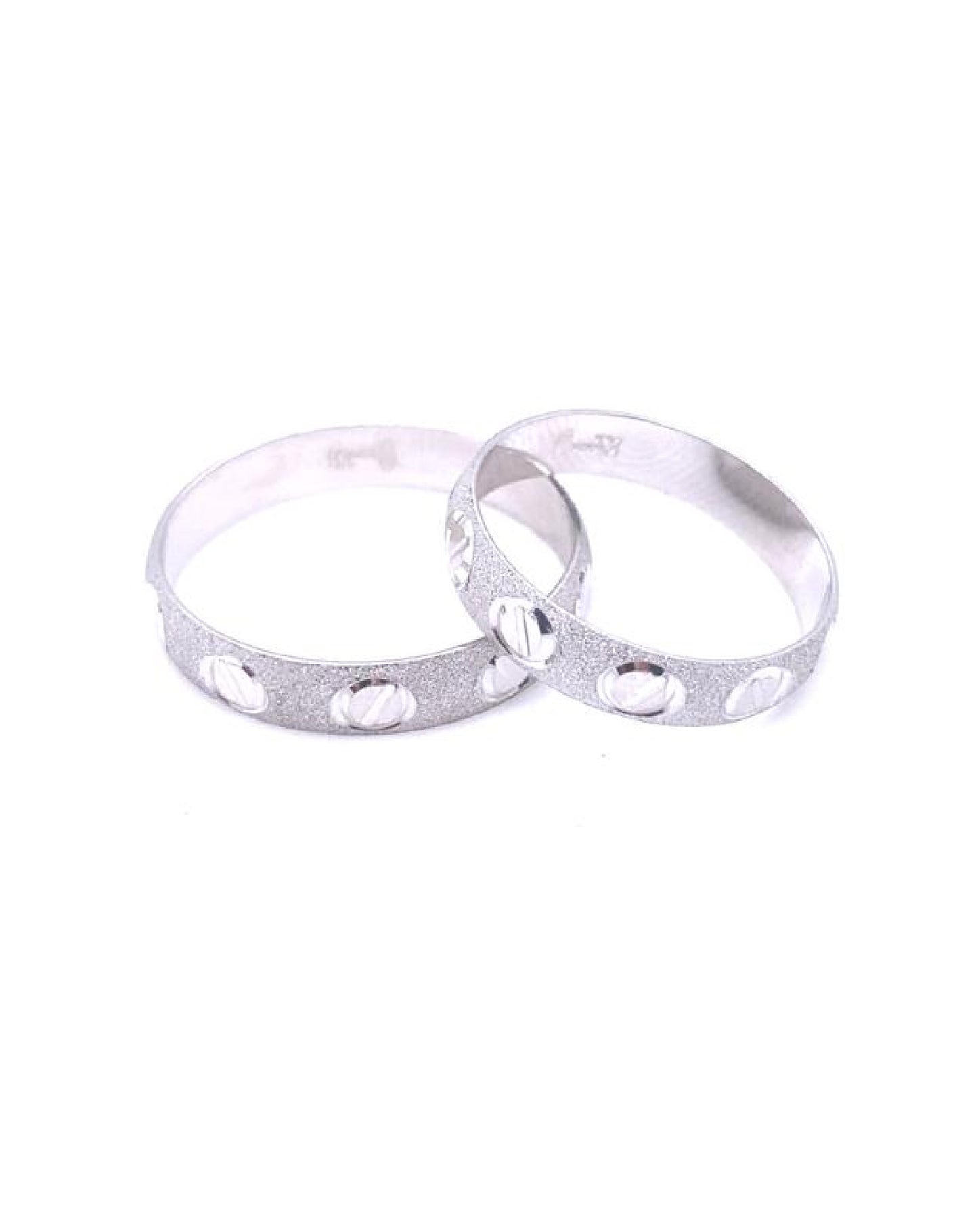 Gold 18 Kt White Gold Wedding Ring Bands Jewelry