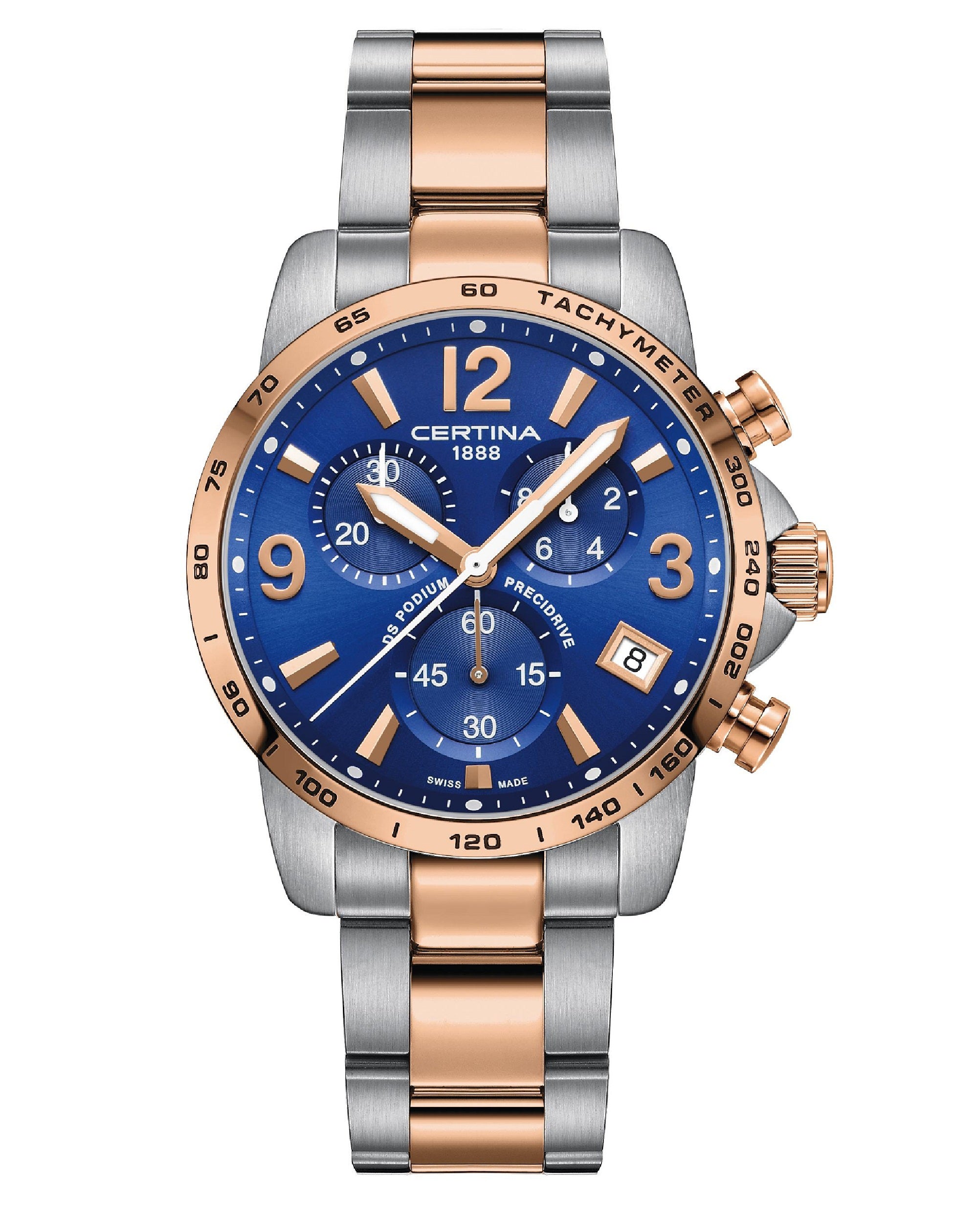 Certina discount rose gold