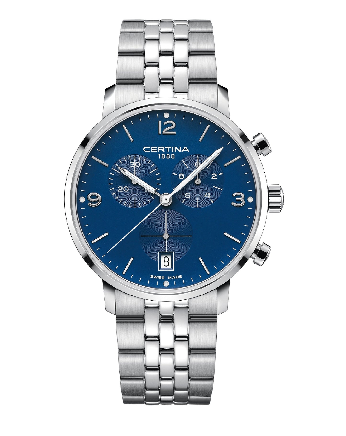 Certina C035.417.11.047.00 Certina DS Caimano BLUE DIAL Chronograph Watch