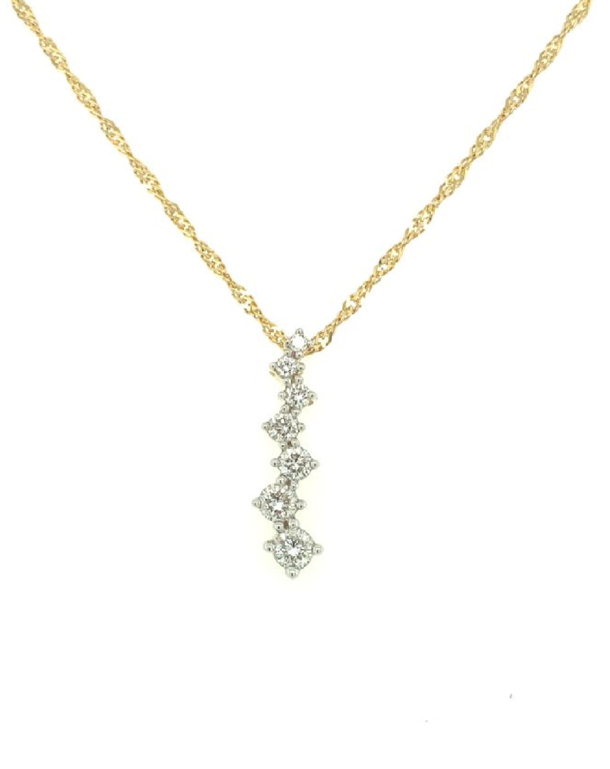 Diamonds Branch From A Tree Diamond Pendant, 0.50 CT Necklaces