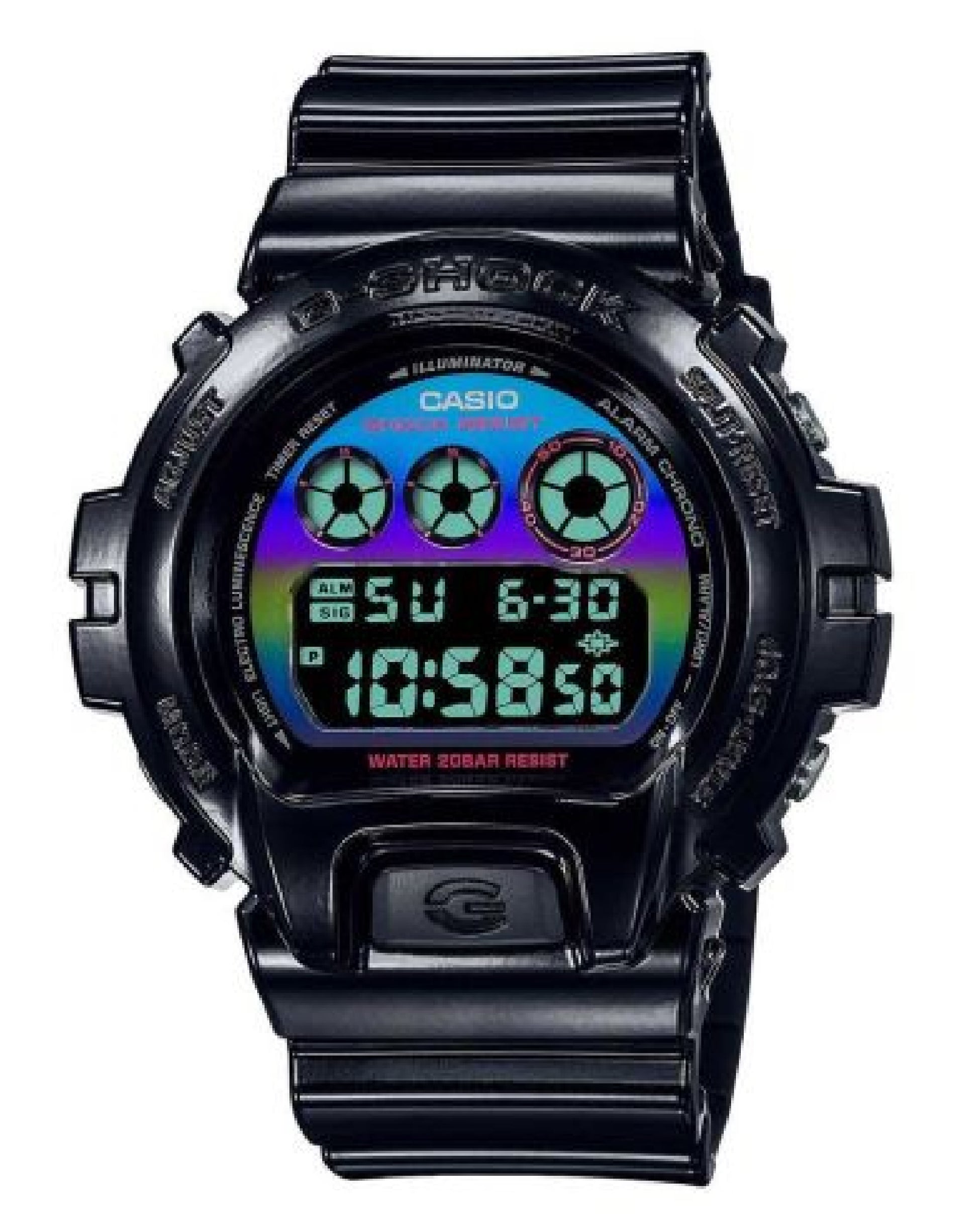 Casio DW-6900RGB-1ER Casio G-SHOCK, Rainbow, Quartz Watch