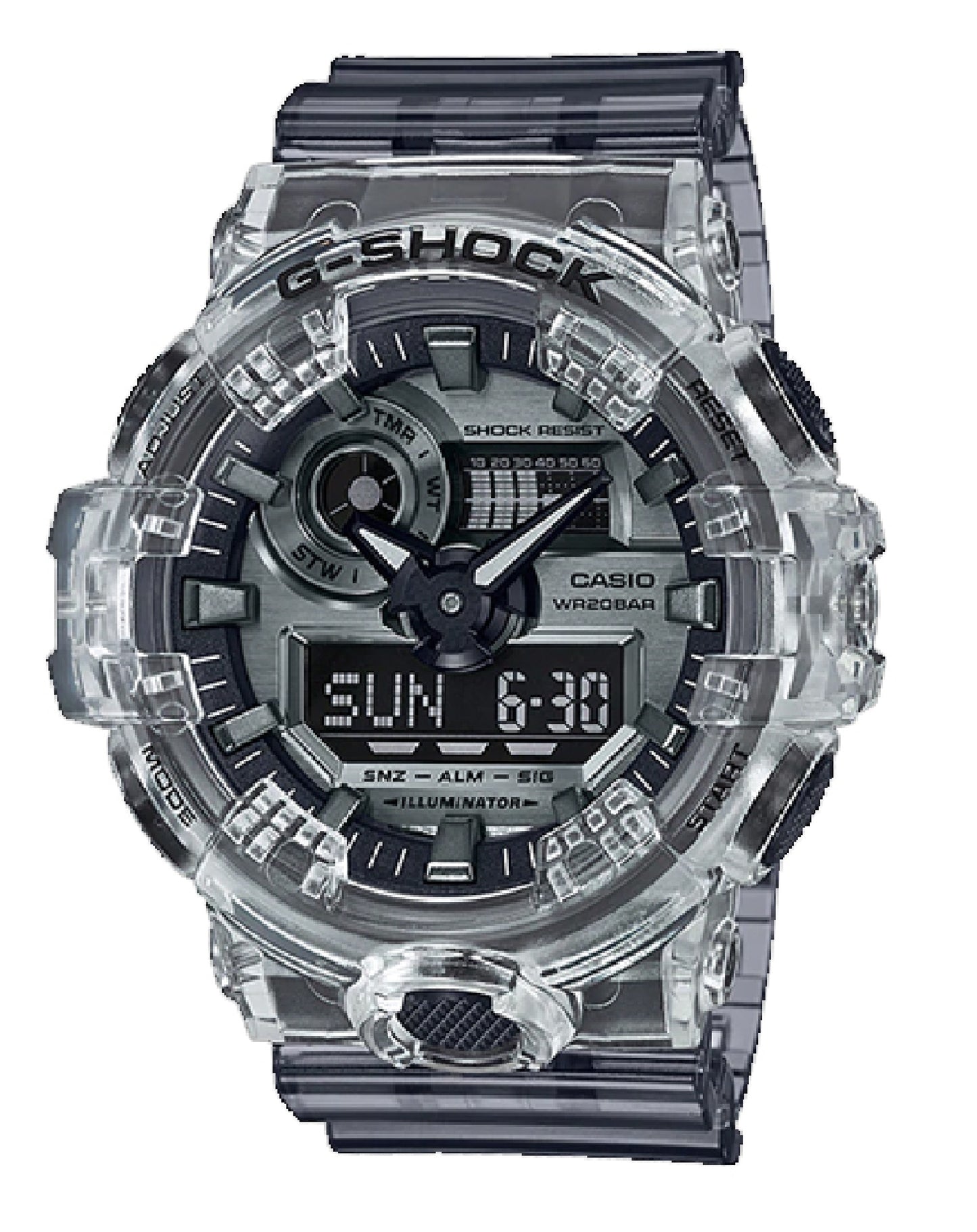 Casio GA-700SK-1AER Casio G-SHOCK, Semitransparent Watch