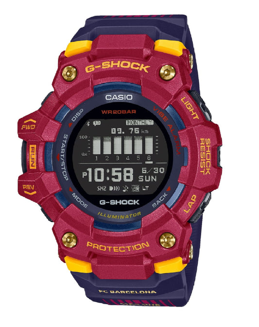 Casio GBD-100BAR-4ER CASIO G-Shock, Barcelona F.C Smart Watch