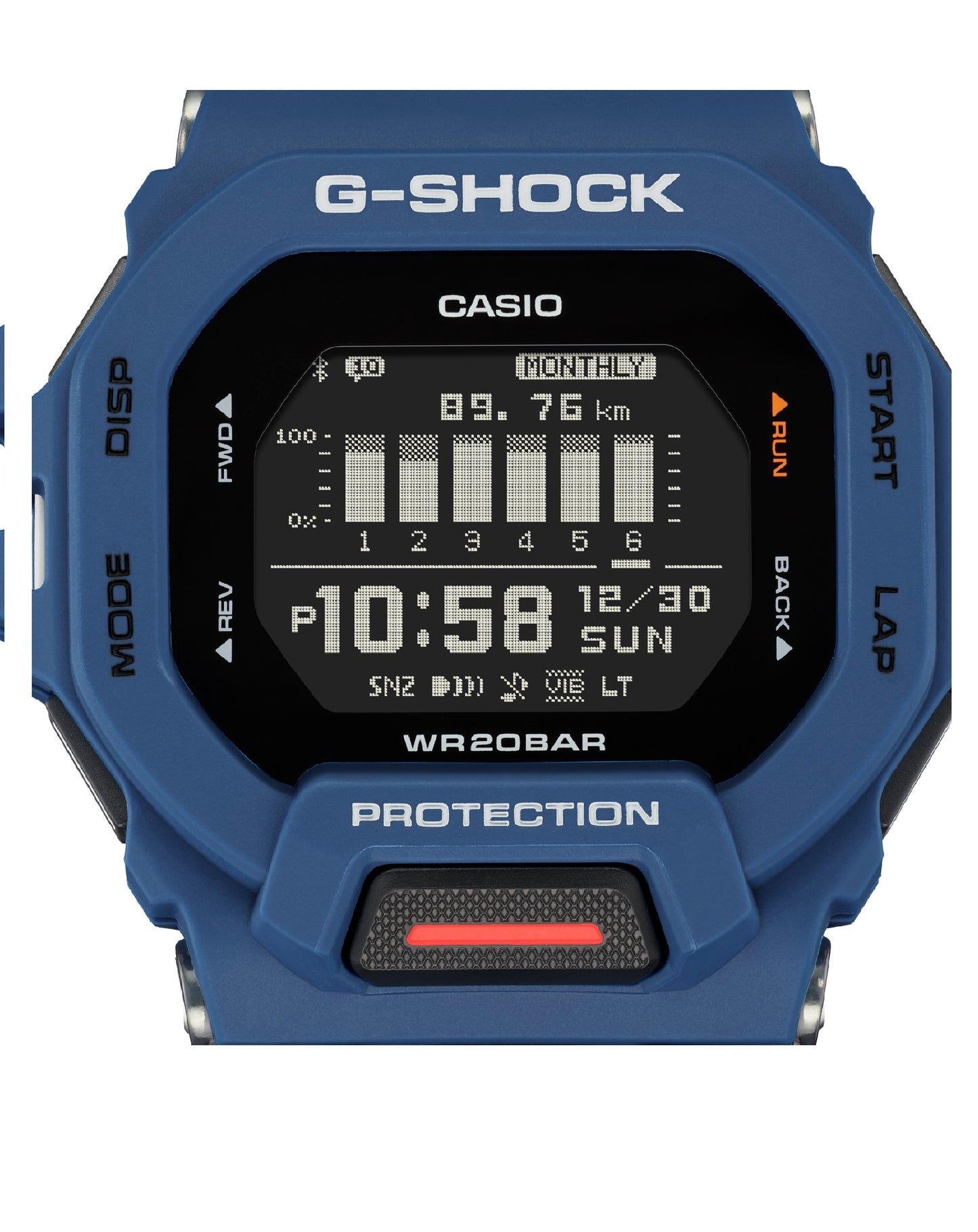 Casio GBD-200-2ER CASIO G-Shock G-SQUAD DARK BLUE Watch