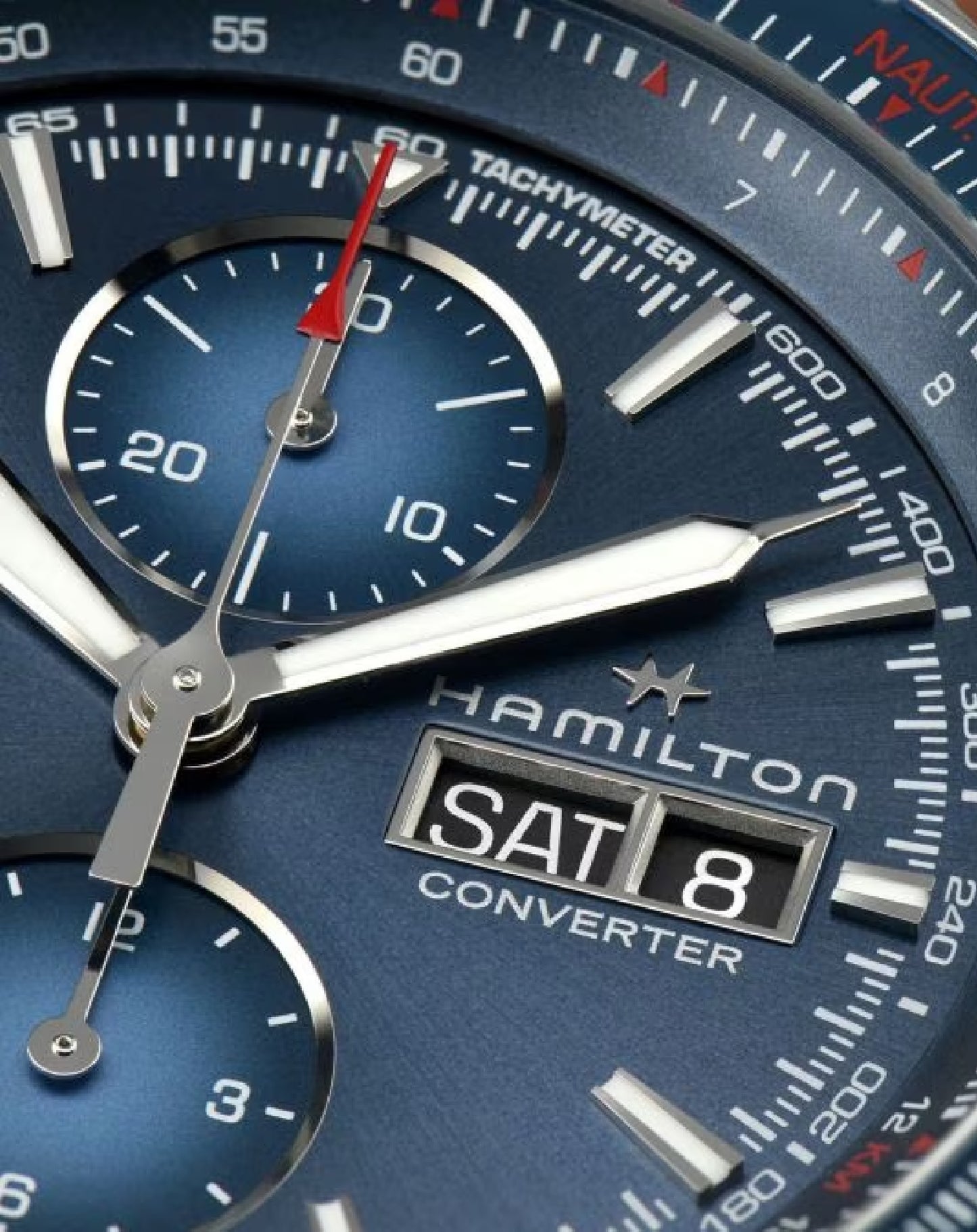 Hamilton H76746140 Hamilton Khaki Aviation Converter Auto-Chrono Watch