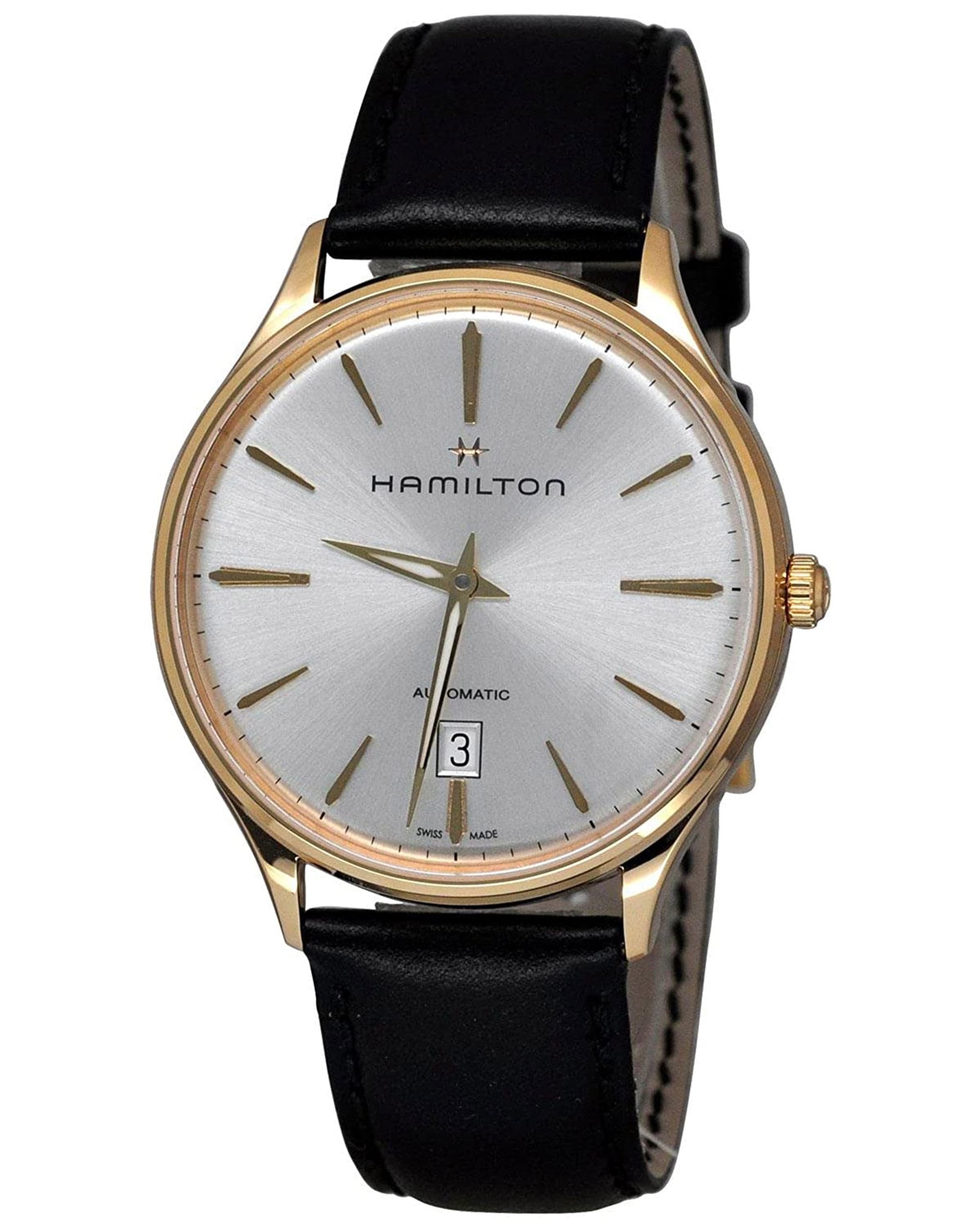 Hamilton H38545751 Hamilton Jazzmaster Thinline 18kt Gold Automatic Watch