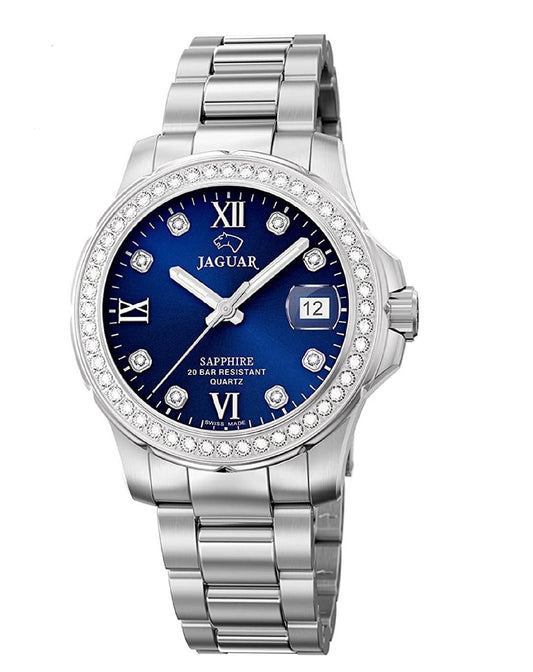 Jaguar Jaguar Blue Dial Ladies Quartz J892/3 Watch