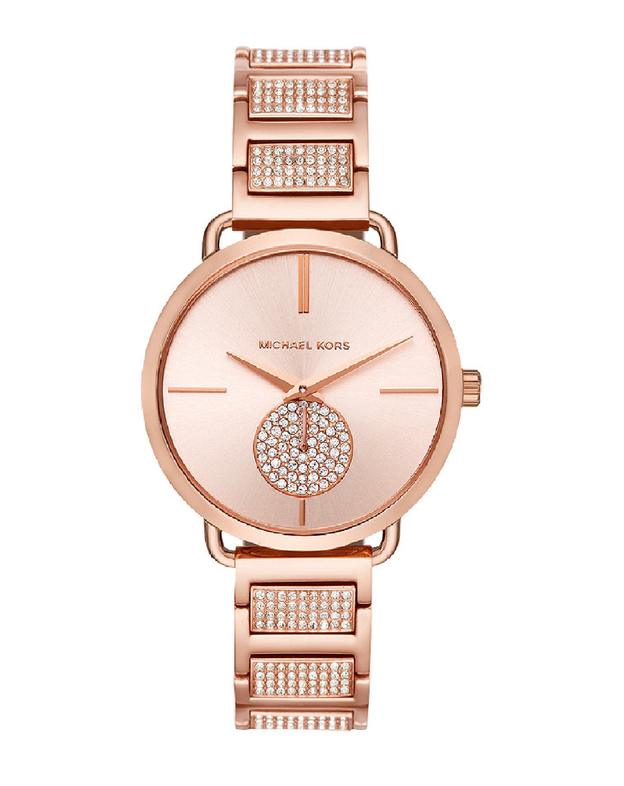 Michael kors portia hot sale watch gold