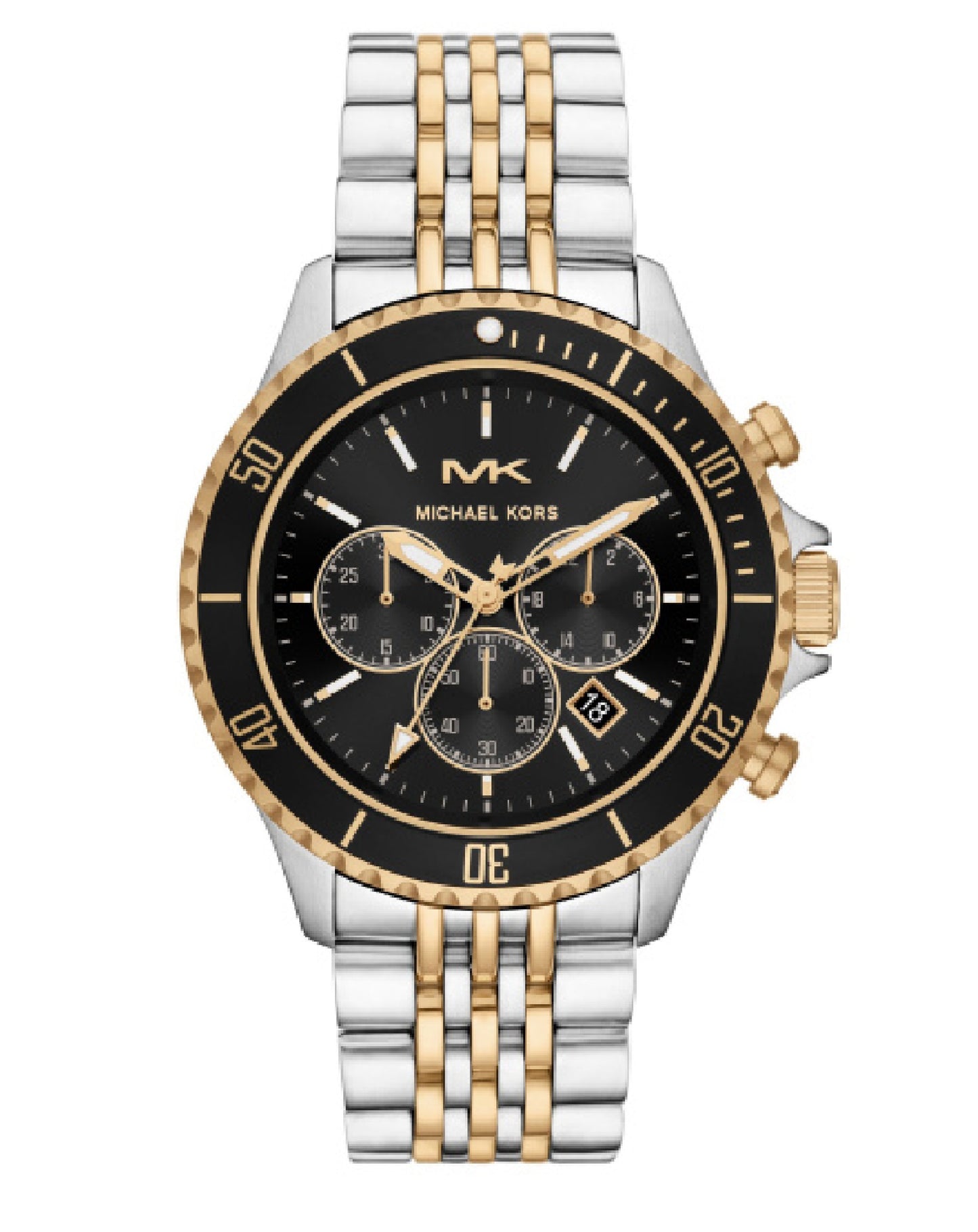 Michael Kors MK8872 Michael Kors BAYVILLE Yellow Gold Tone/Black dial Watch
