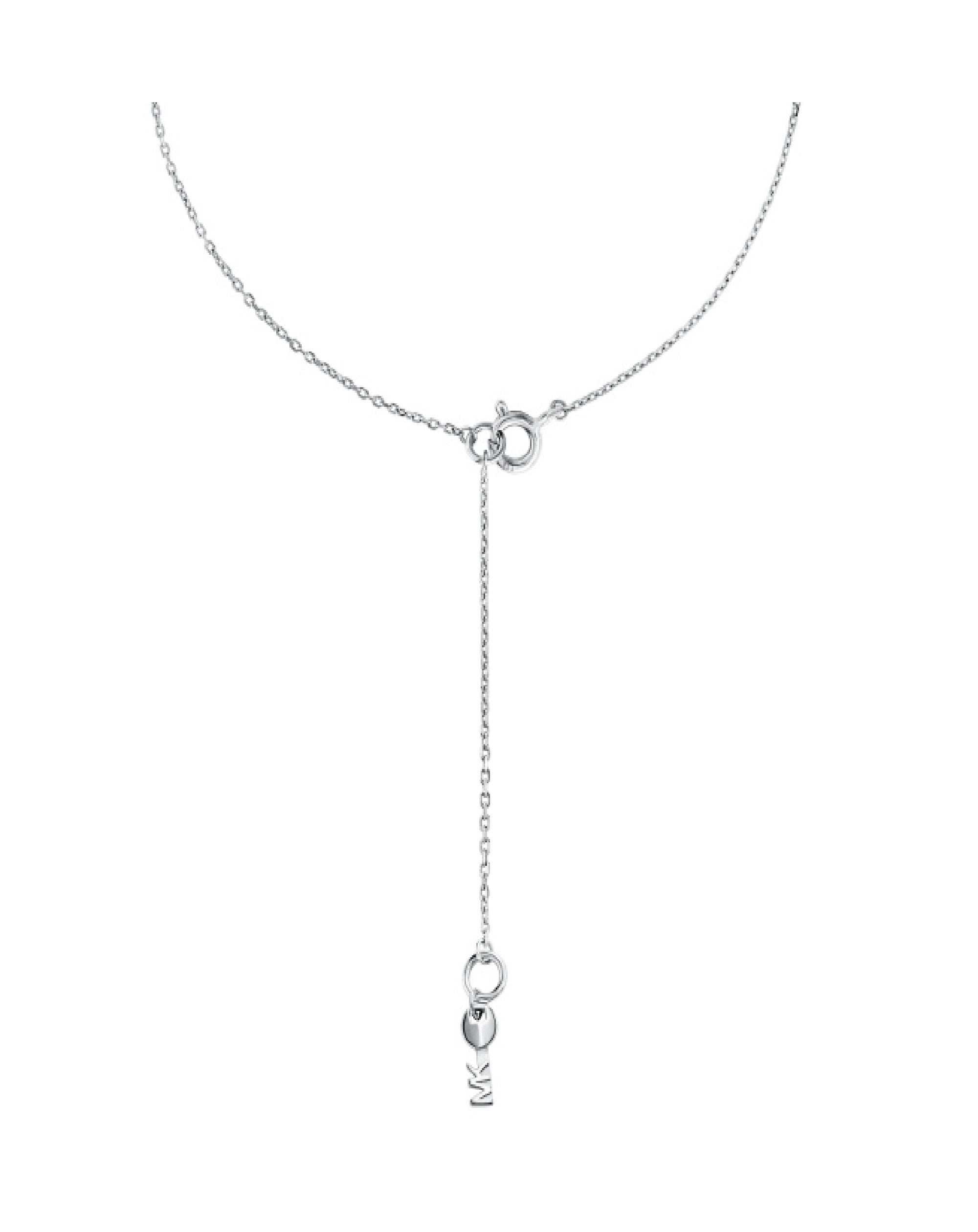 Michael Kors Women's Kors MK Sterling Silver Pendant Necklace -  MKC1554AN040 | Watch Republic