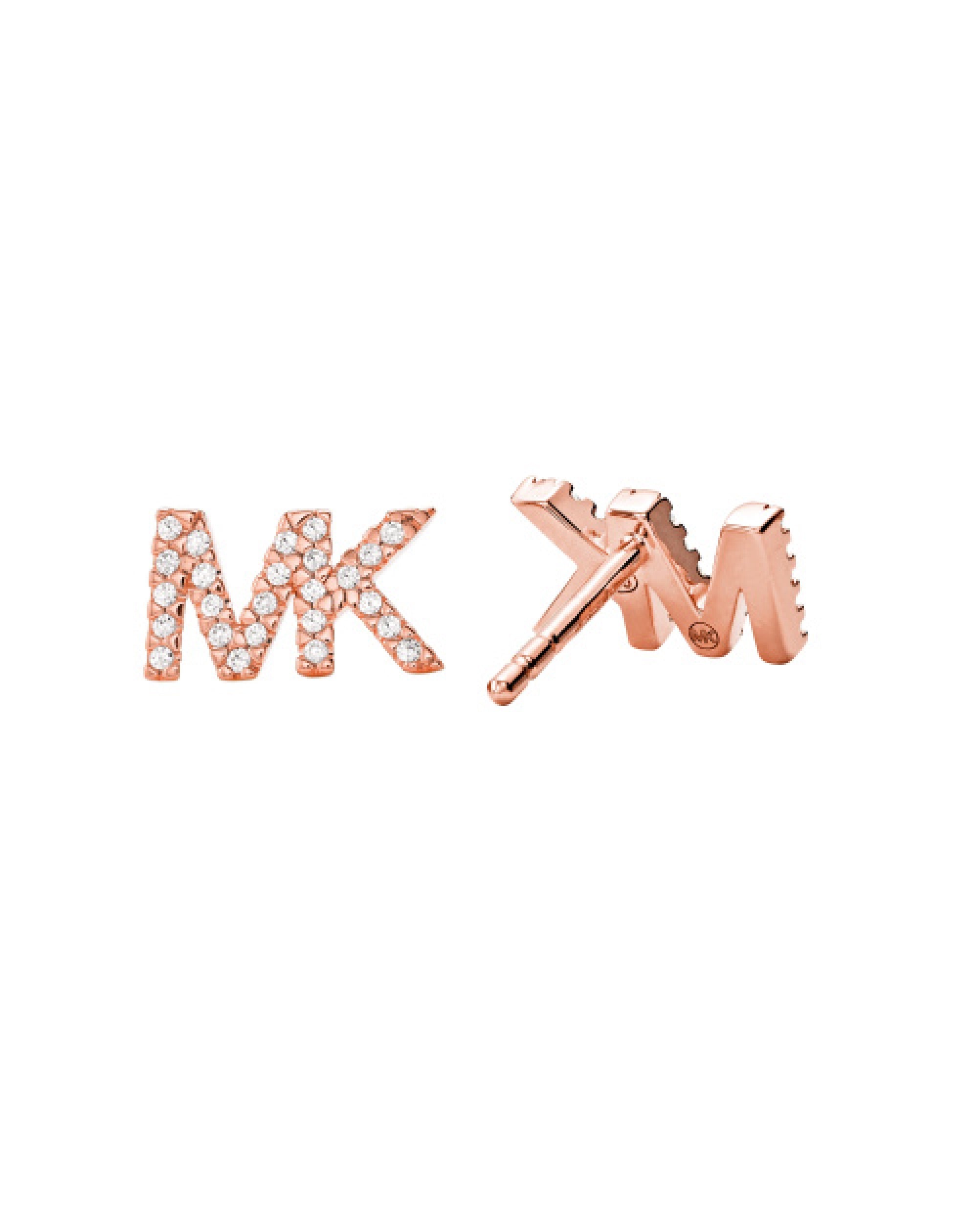Jewelry  Michael Kors Studs Rose Gold With Pink Diamonds Earrings   Poshmark