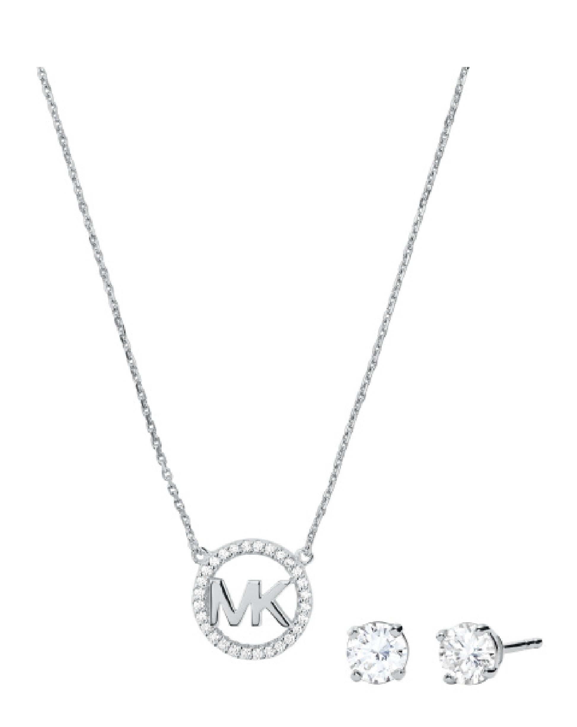 Michael Kors MKC1260AN040 Michael Kors Jewelry Necklace & Earring Necklaces