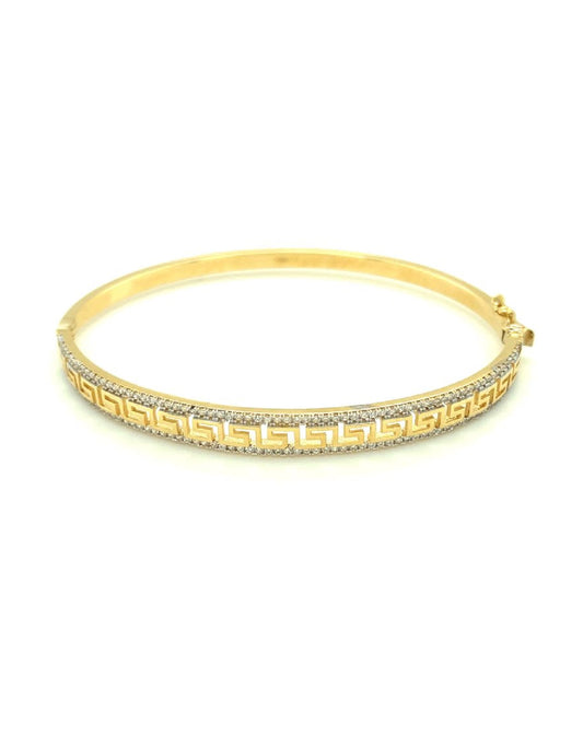 Gold 18 Kt Versatile Yellow Gold Bangle Jewelry