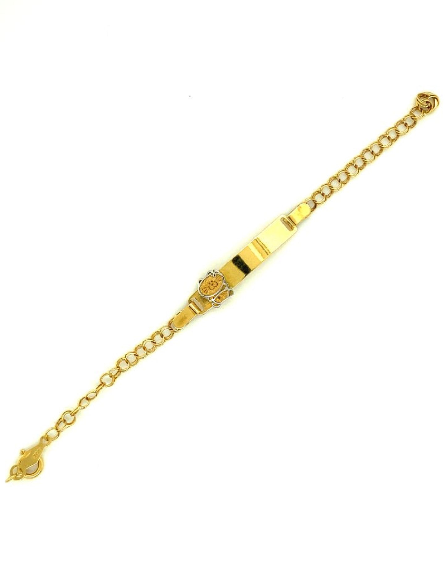 Gold 18 Kt Exclusive Gold Bracelet For Kids Jewelry