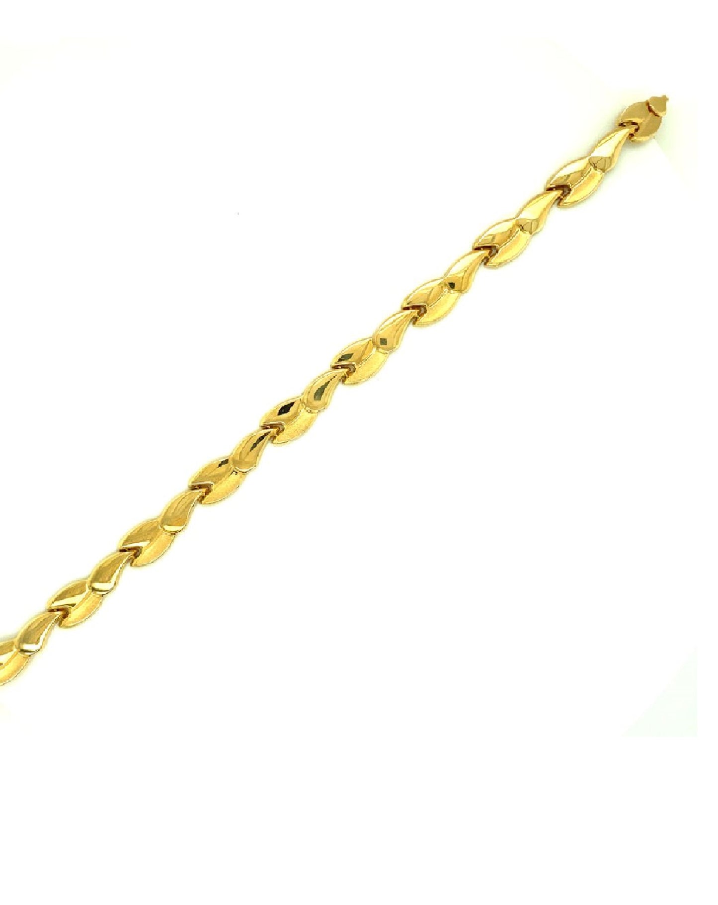 Gold 18 kt Yellow Gold Links Bracelet Jewelry