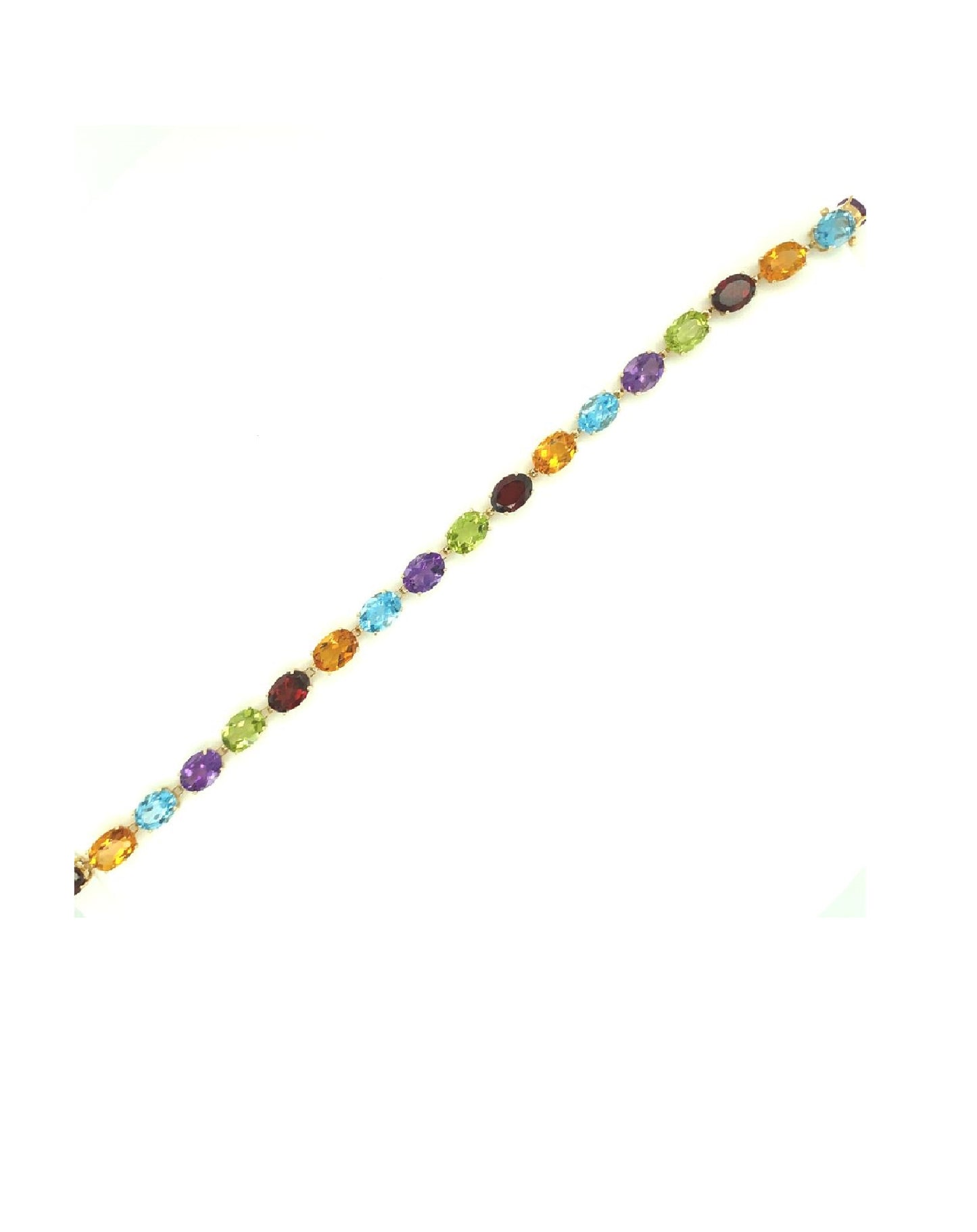 Diamonds 14 Kt Semi Precious Stone Bracelet Bracelets