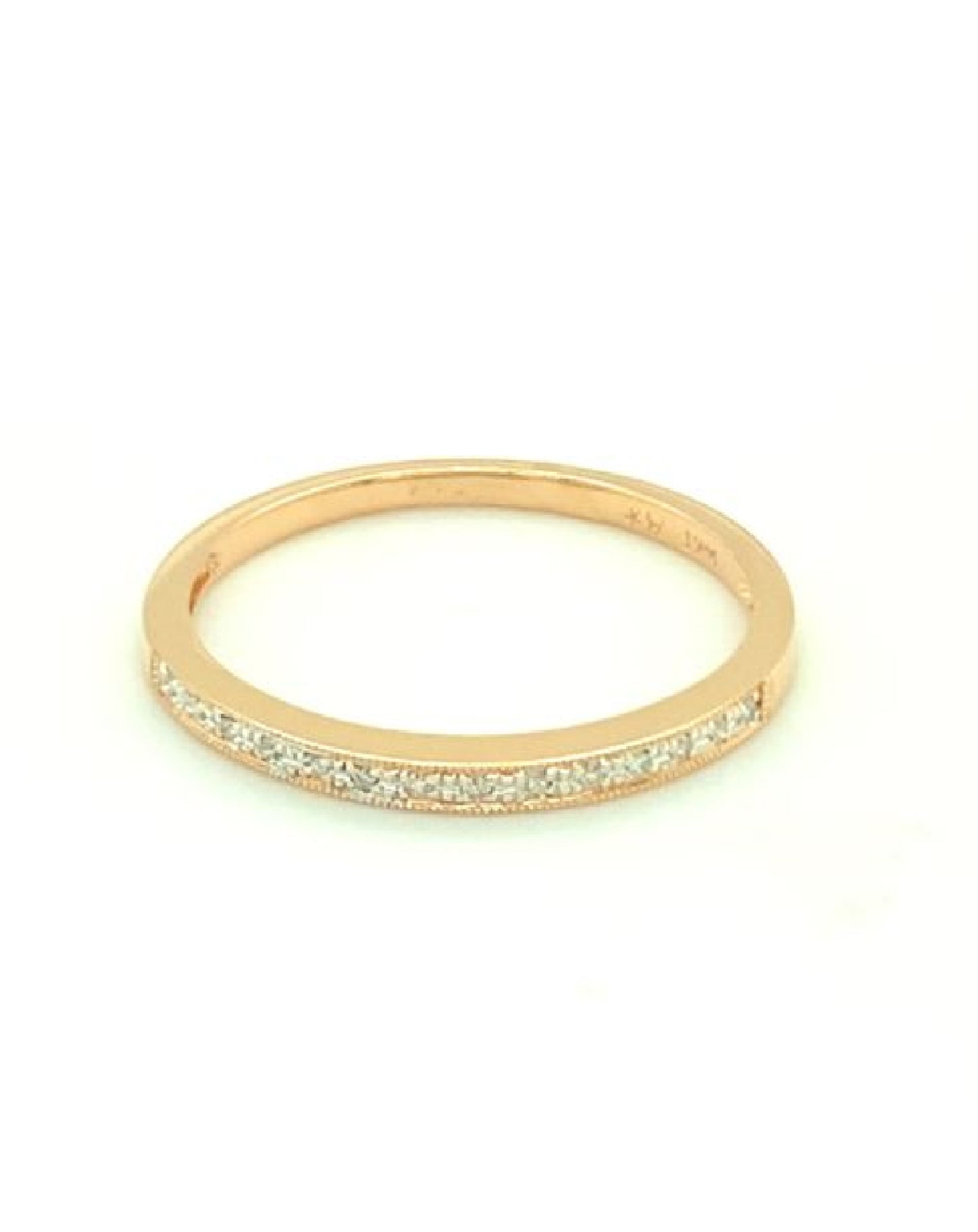 Diamonds Rose Gold Diamond Band Rings