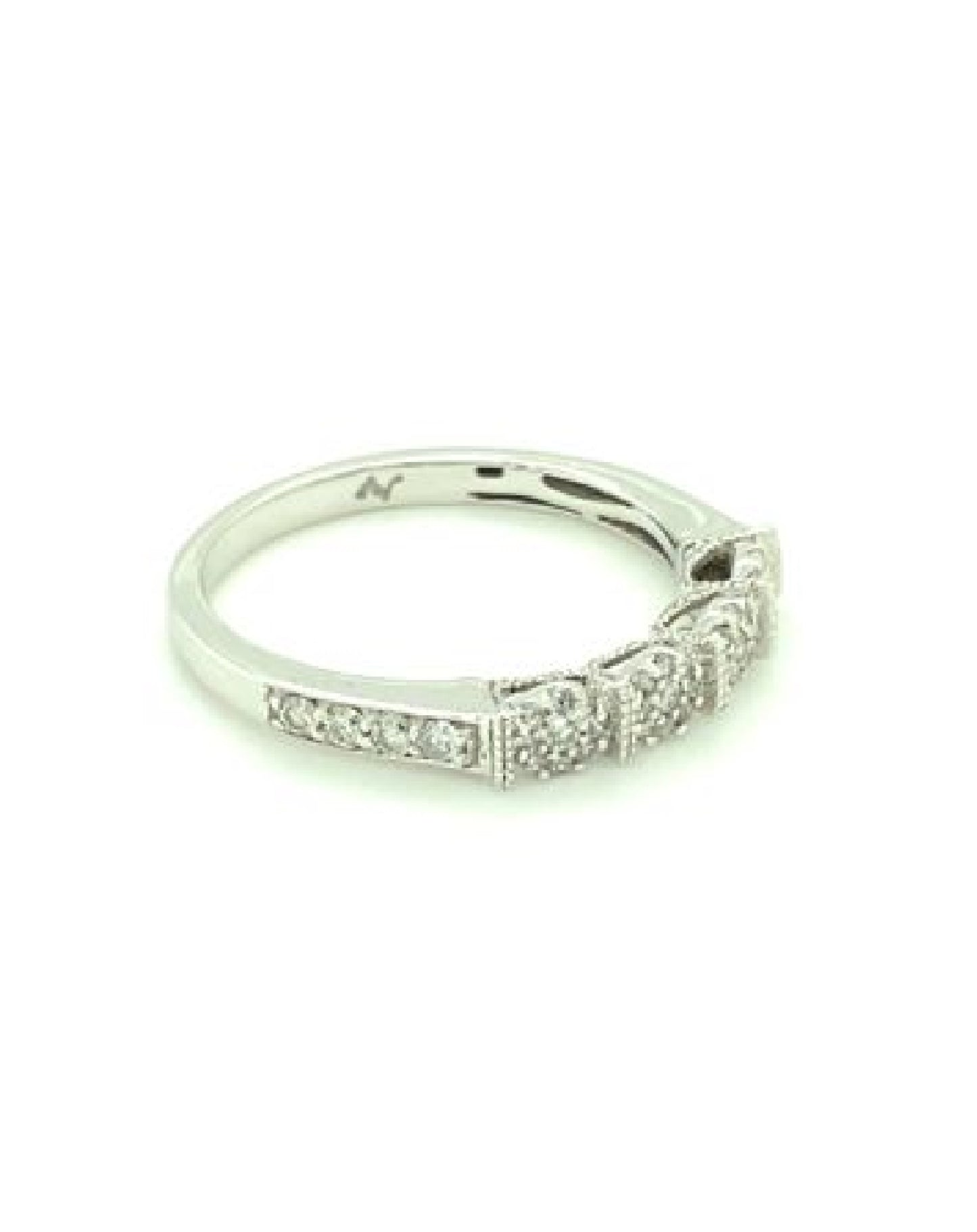 Diamonds 14 Kt Eternity White Gold Diamond Ring Rings