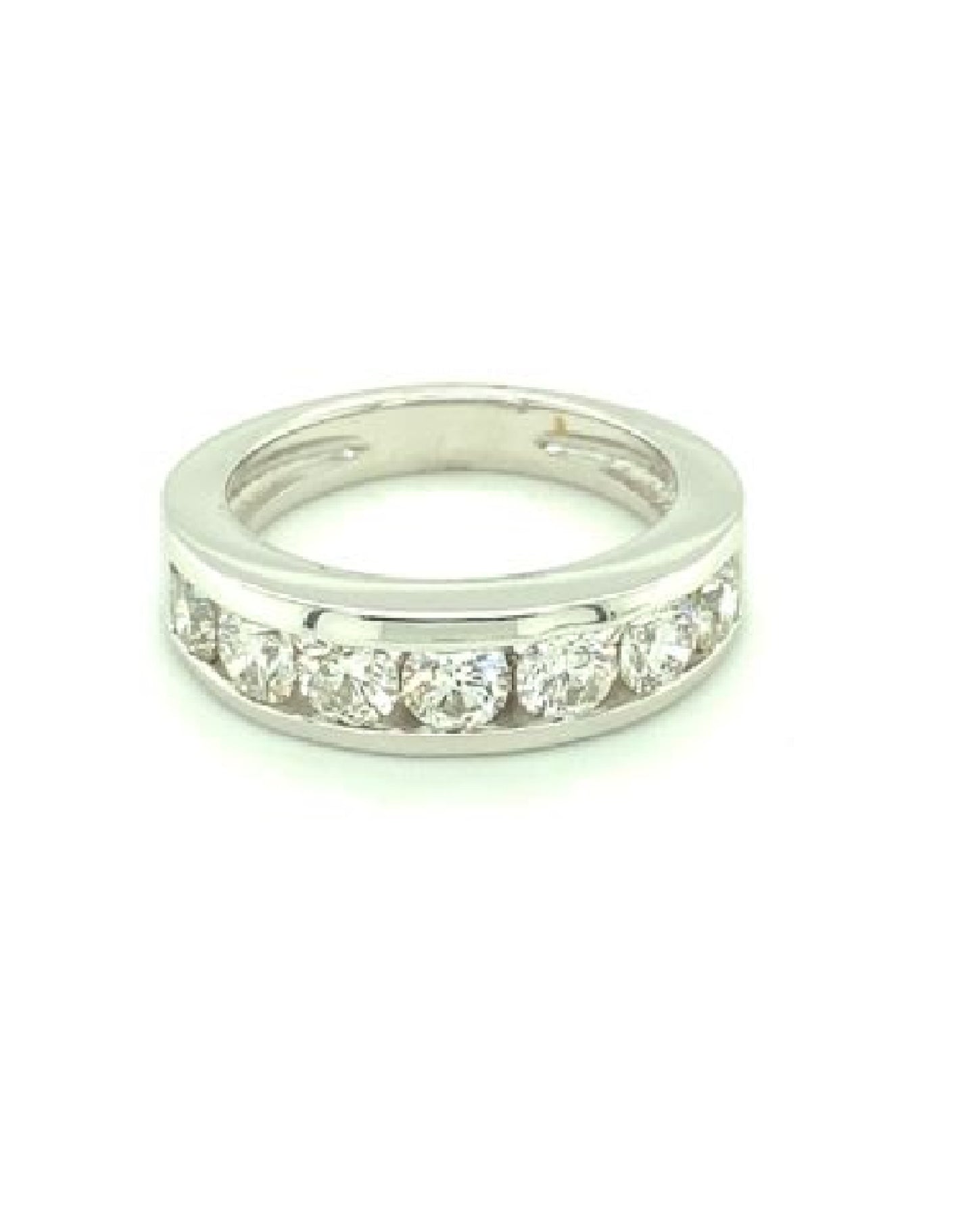 Diamonds 14 Kt WhiteGold Solitaire Engagement Diamond Ring Rings