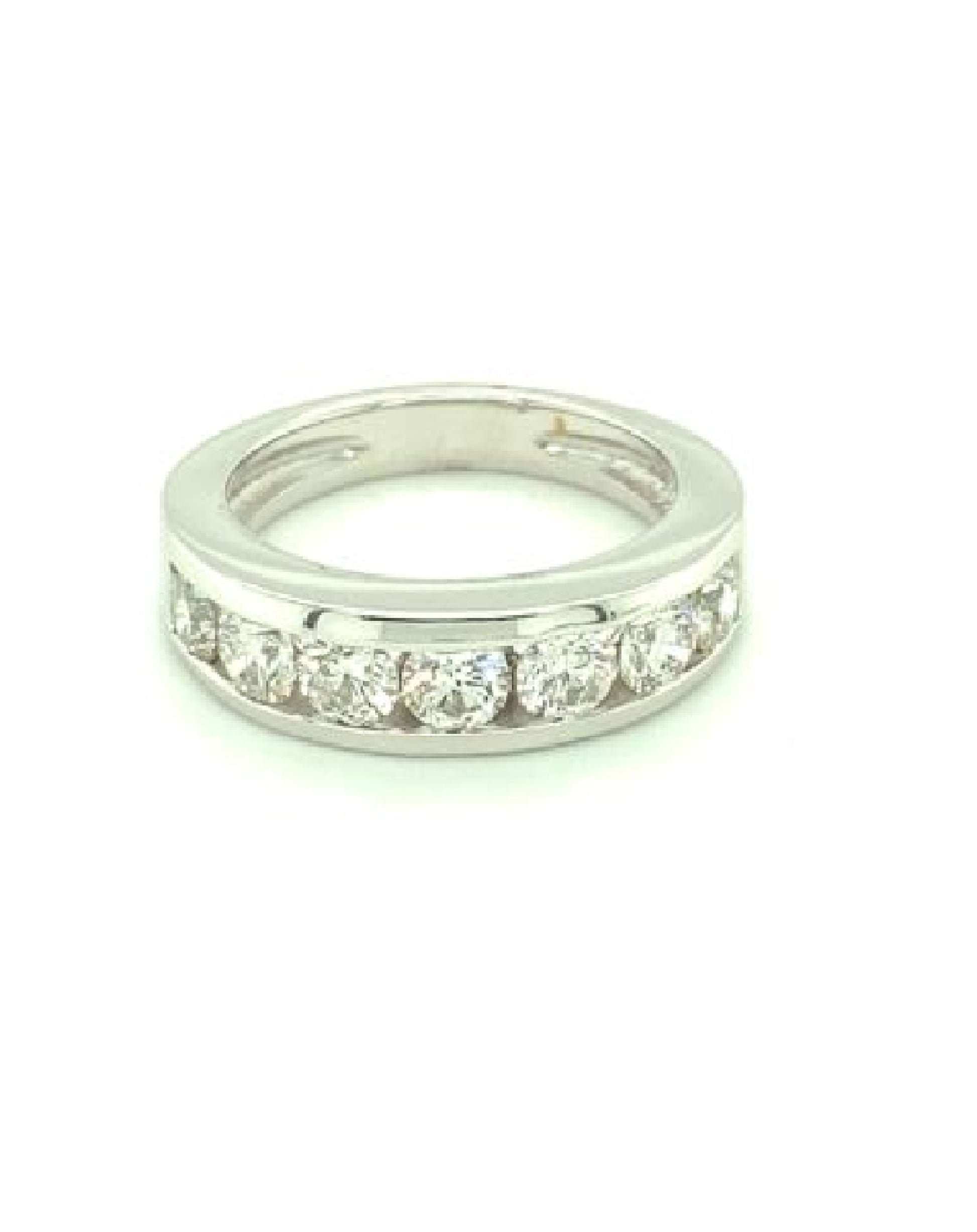 Diamonds 14 Kt WhiteGold Solitaire Engagement Diamond Ring Rings