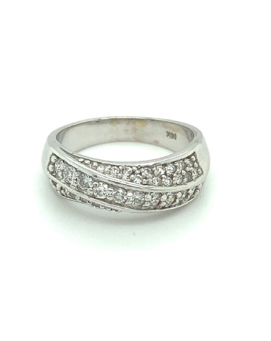 Diamonds 14 Kt Diamond Ring TYLED Rings