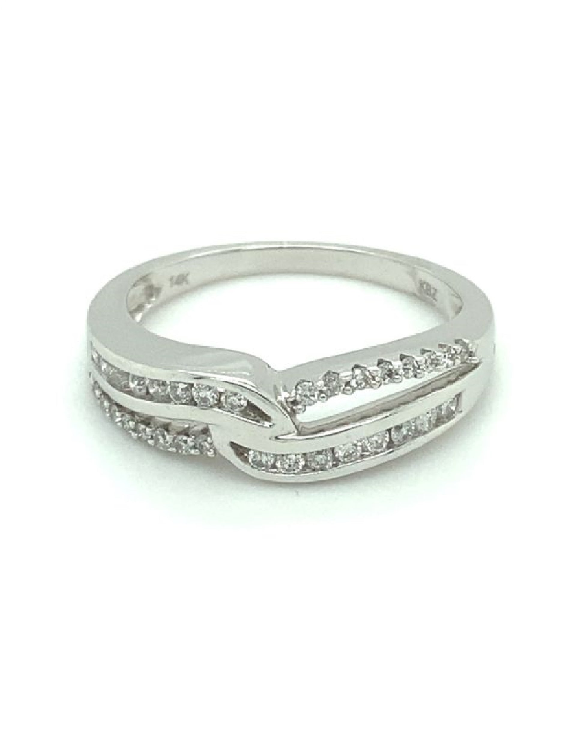 Diamonds Knot Diamond Ring, 0.33 CT Rings